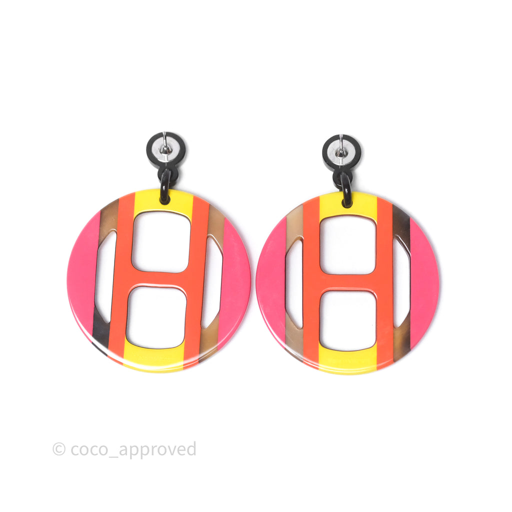 Hermès H Equipe Earrings