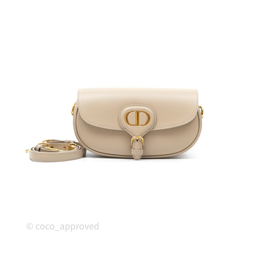 Christian Dior Bobby East-West Bag Calfskin Sand-Colored
