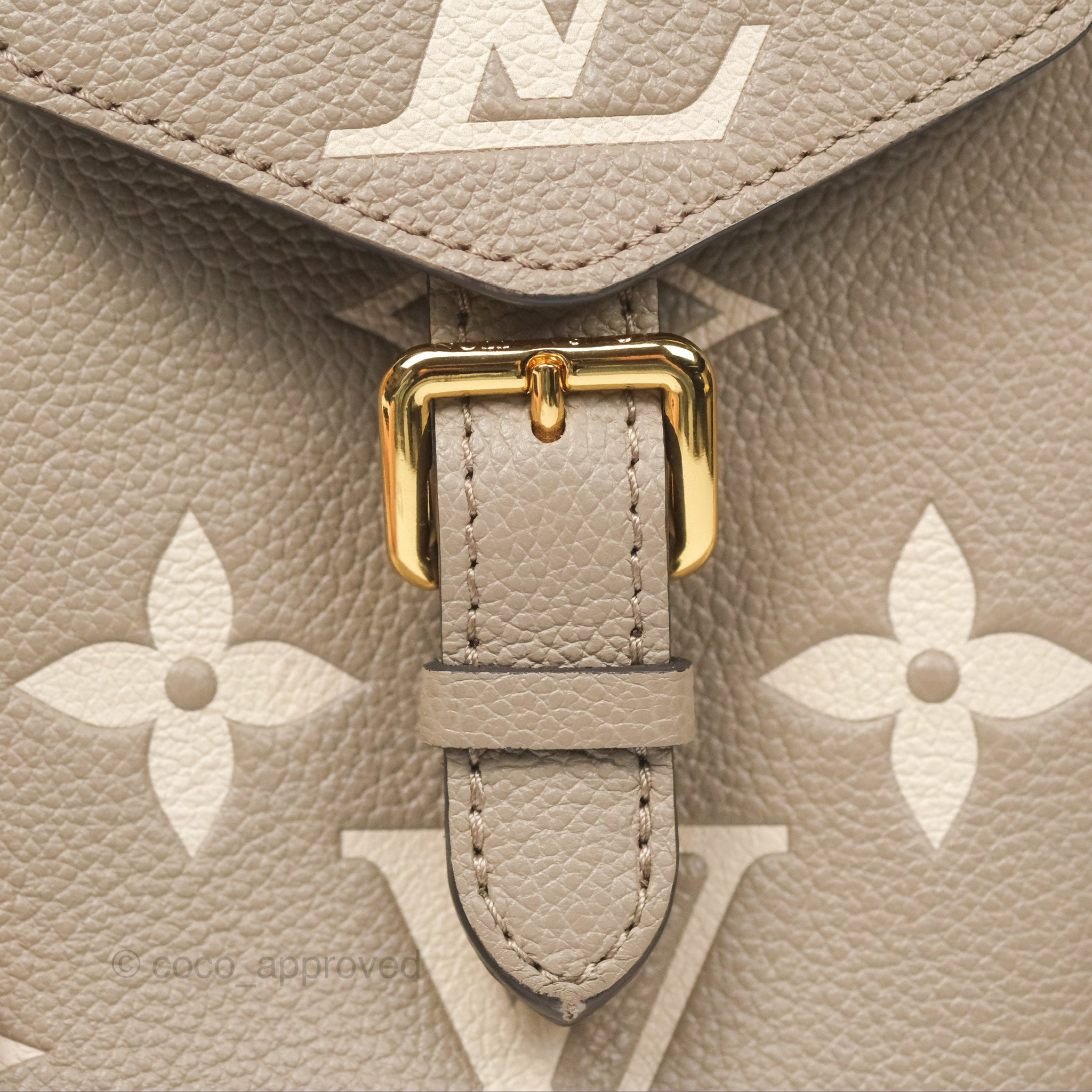 louis vuitton by the pool backpack Louis Vuitton By The Pool Tiny Backpack Monogram Empreinte Dove/Cream – Coco Approved Studio