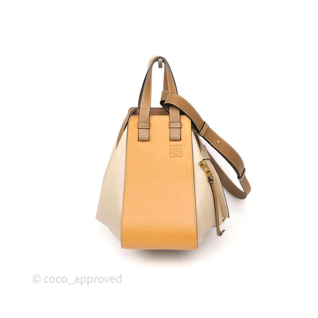 Loewe Small Hammock Shoulder Bag Tan Taupe