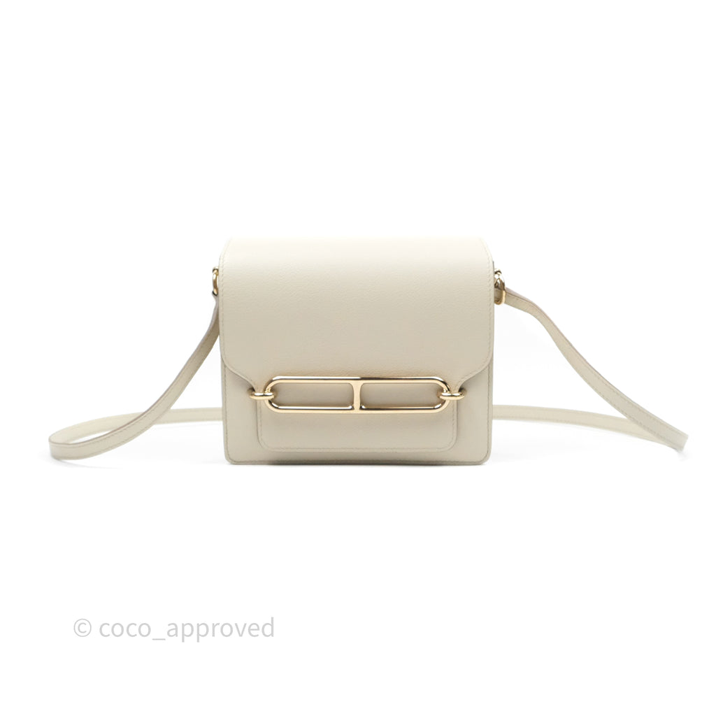 Hermès Roulis Mini 18 Beton 8L Evercolor Permabrass Hardware