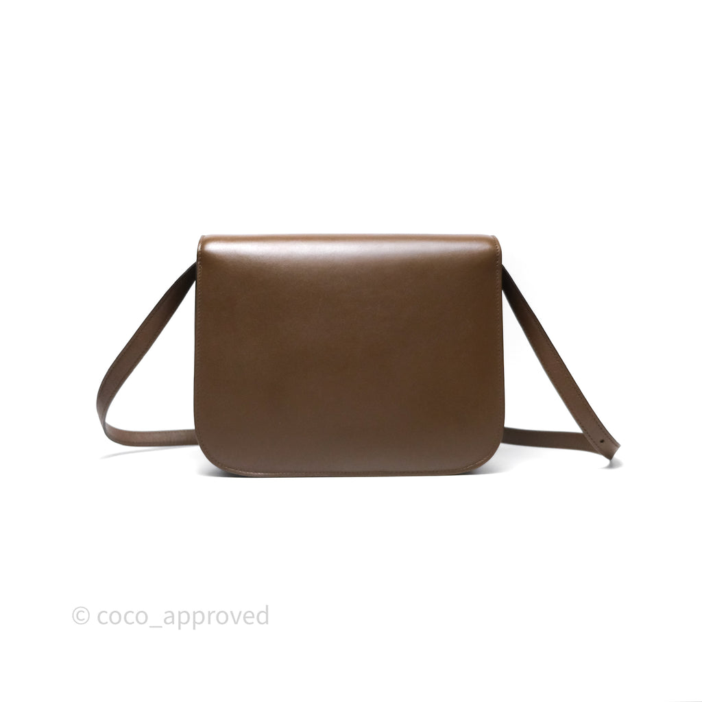 Celine Medium Classic Box Flap Caramel Calfskin