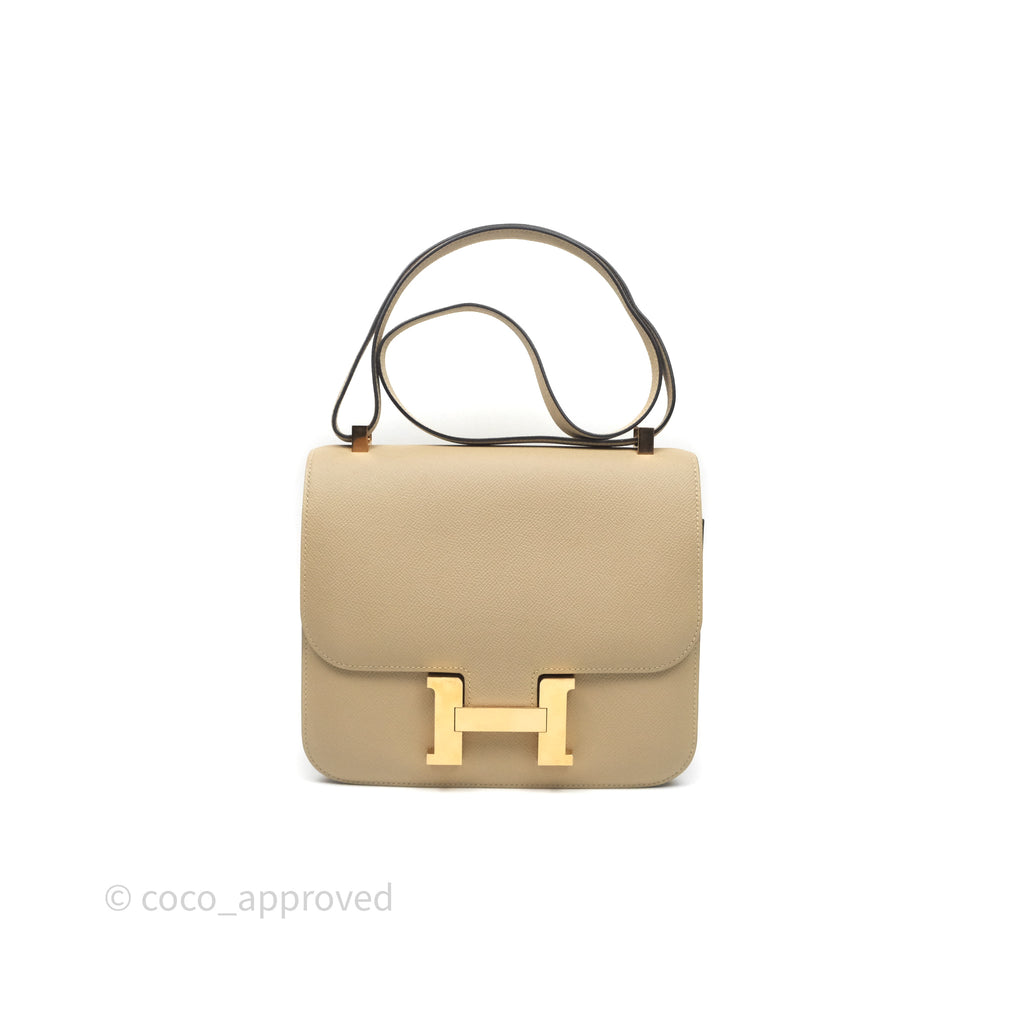 Hermès Constance 24 Trench S2/ Naturel 27 Epsom Gold Hardware