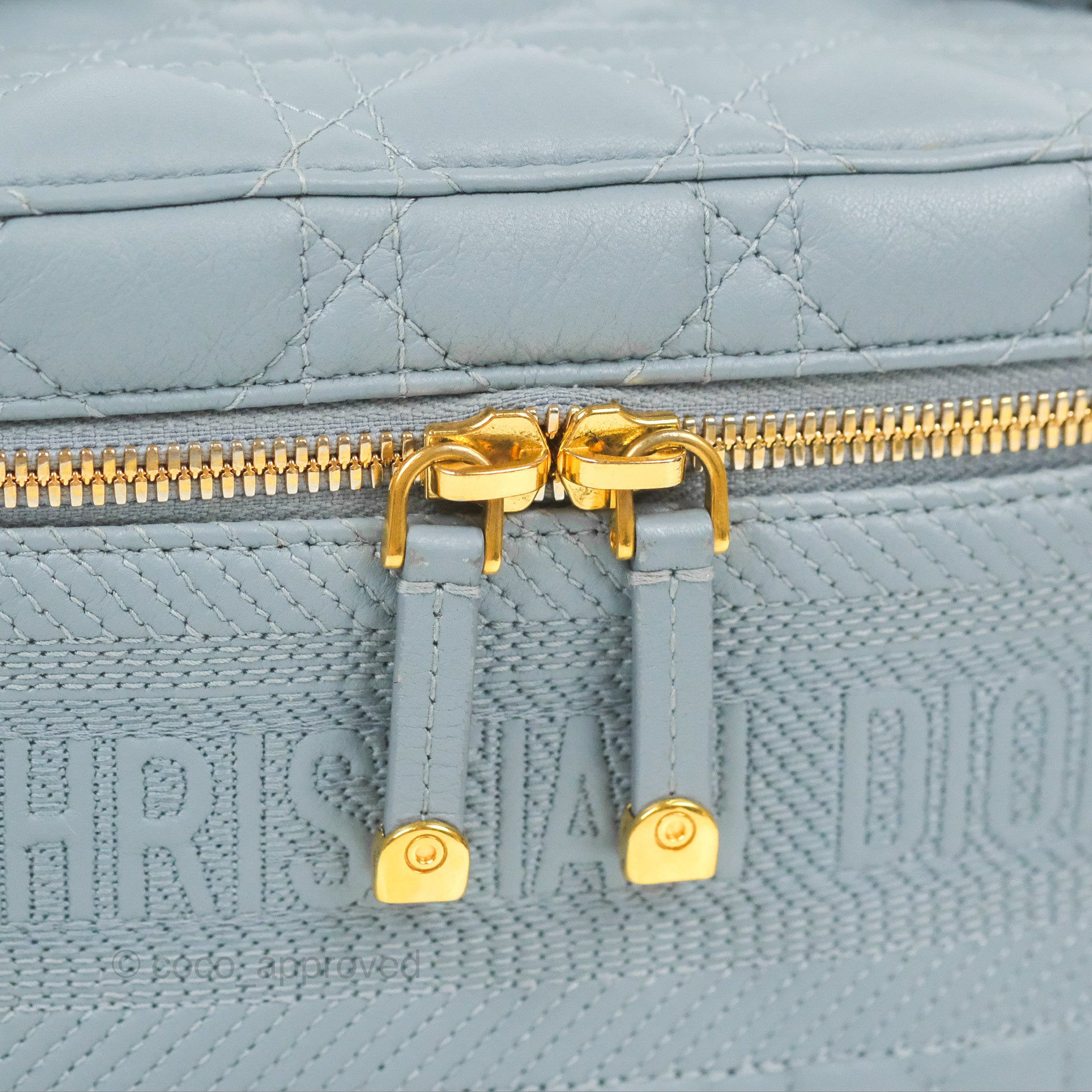Christian Dior 2020 Small DiorTravel Vanity Case - Grey Handle