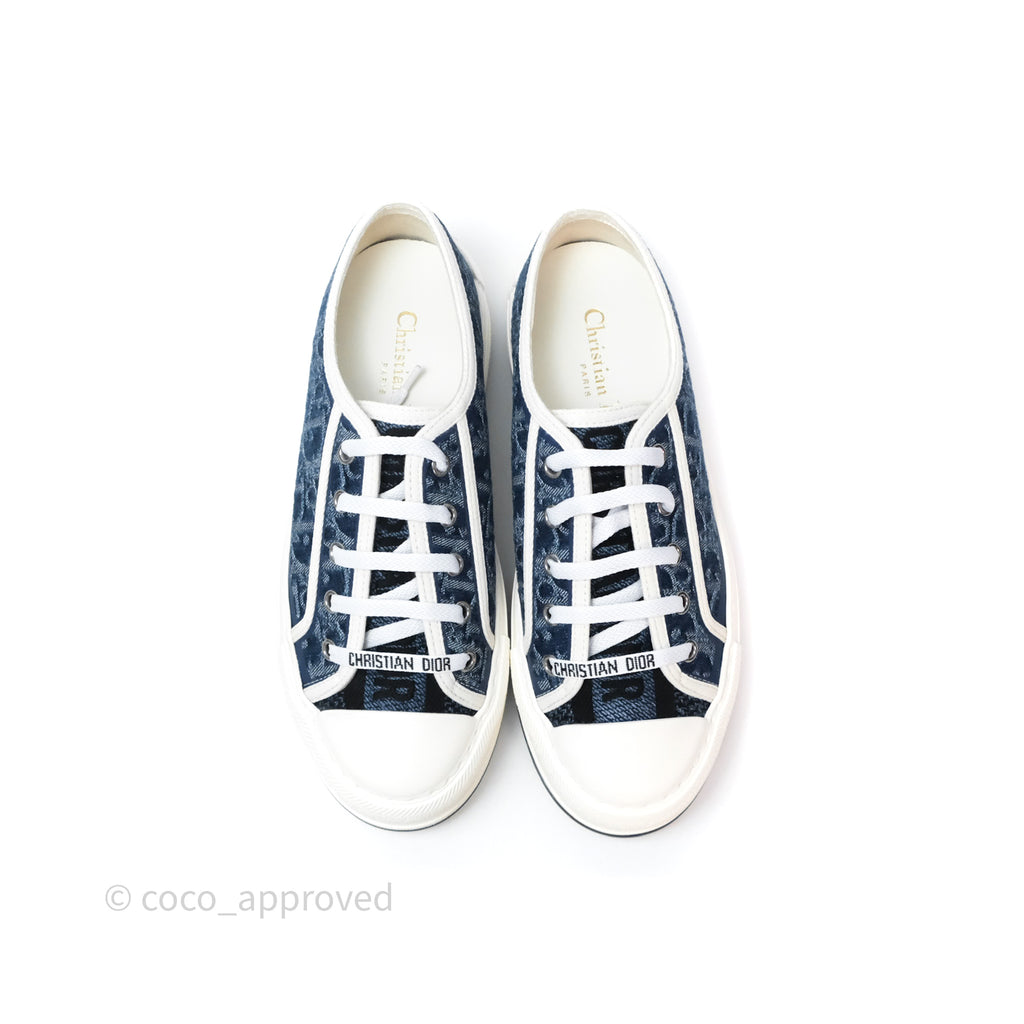 Christian Dior Walk'n'Dior Platform Sneaker Blue Denim