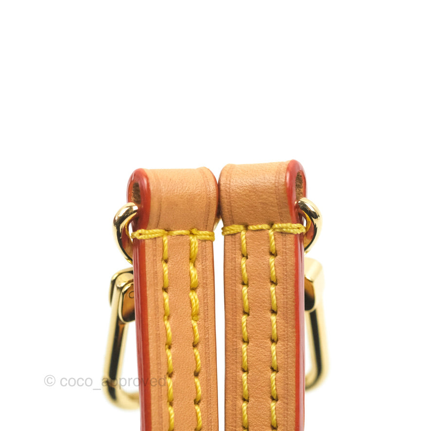 Louis Vuitton Natural Vachetta Leather Adjustable Shoulder Strap