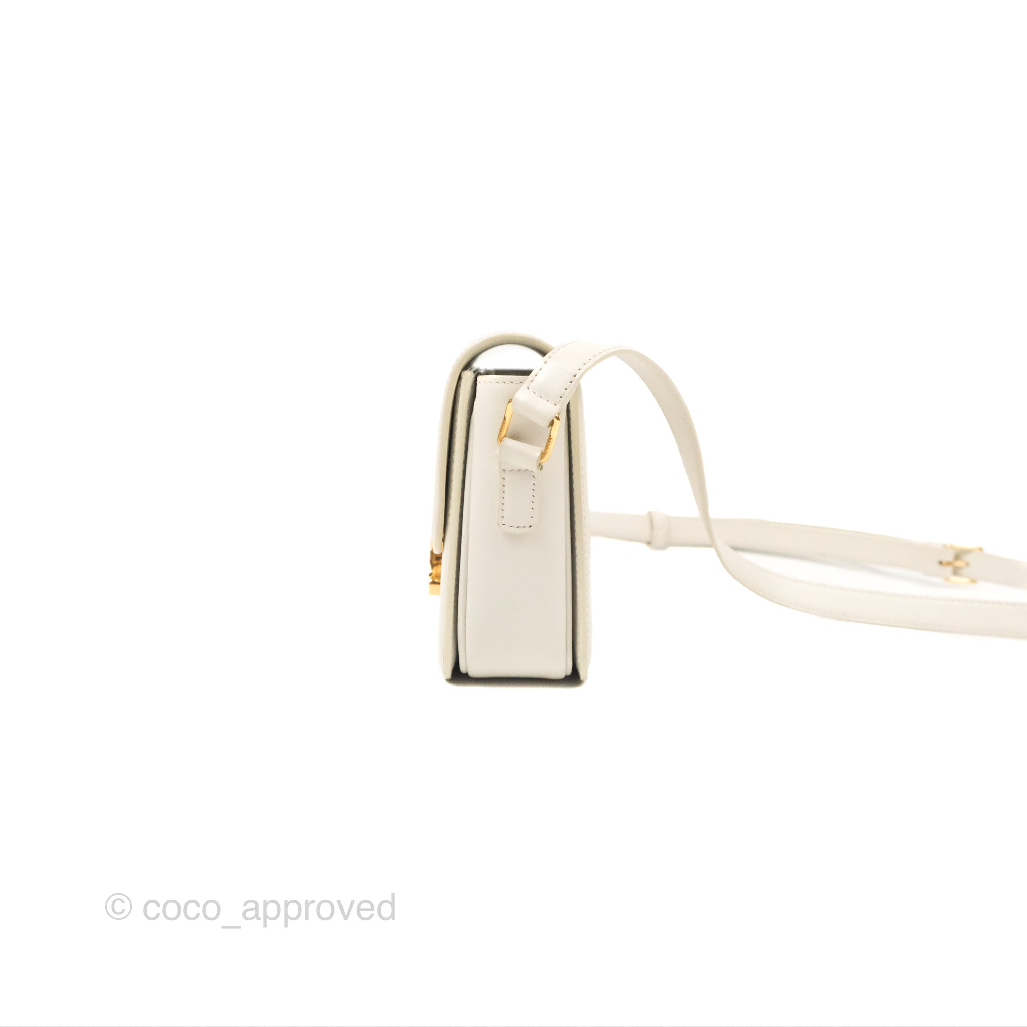 CELINE　美品 楽天市場】Celine セリーヌ Box Chain Cuir Triomphe Shoulder