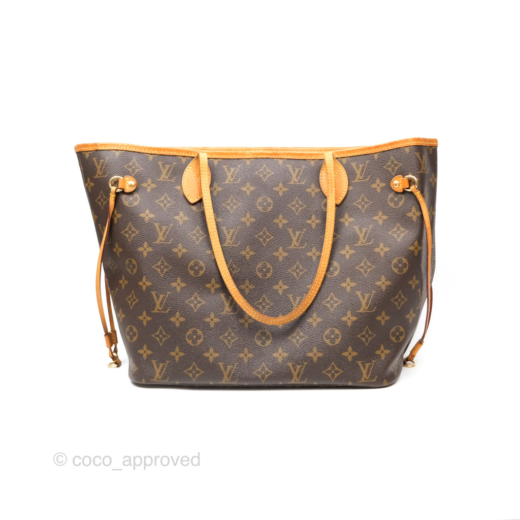 Louis Vuitton Neverfull MM Tote Bag Monogram Canvas