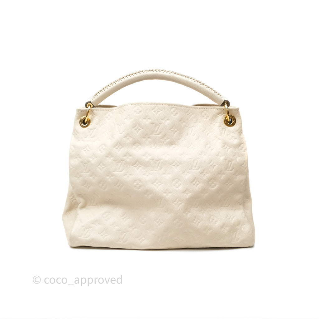 Louis Vuitton Artsy Monogram Empreinte MM Ivory