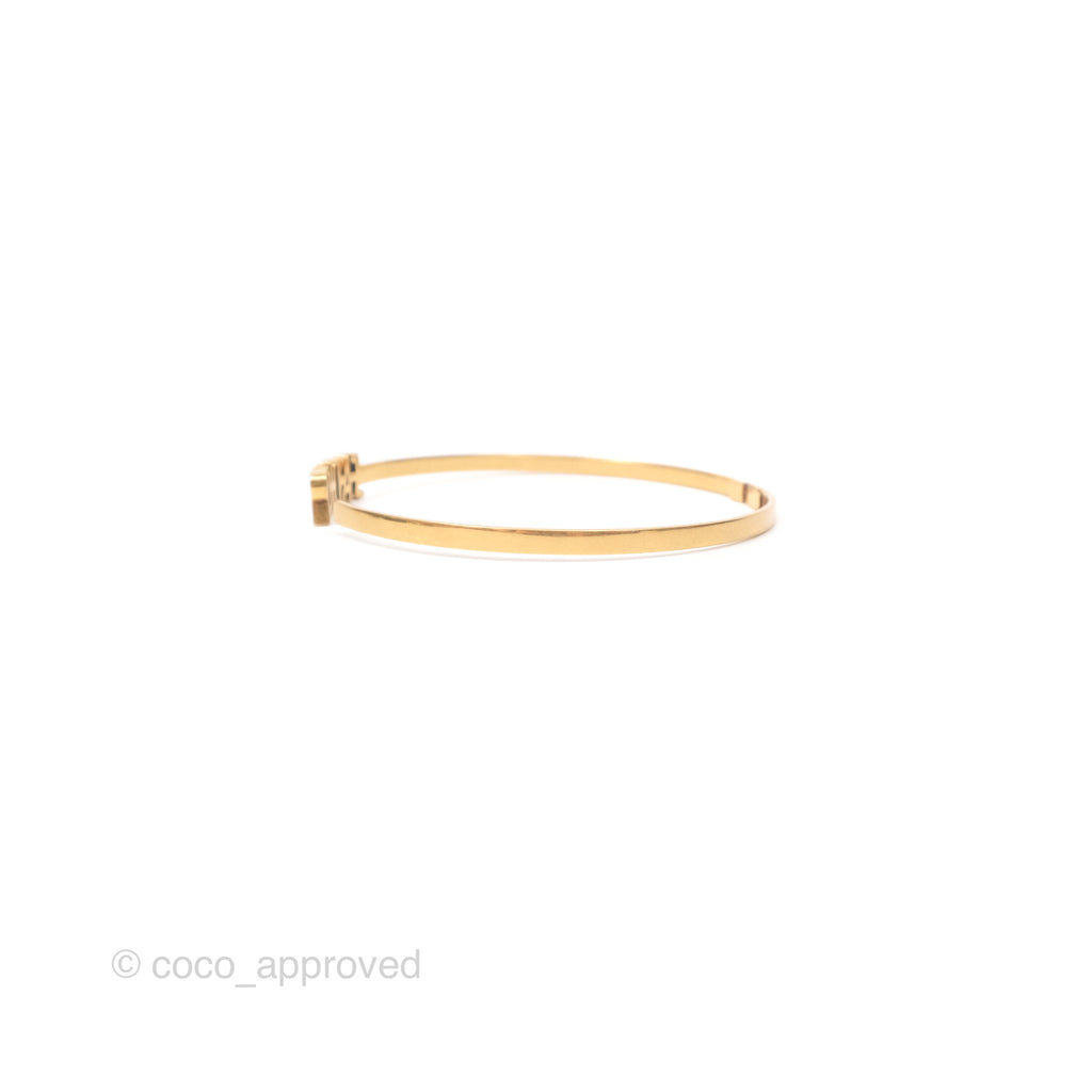 Christian Dior J'adior Choker Gold Tone 
