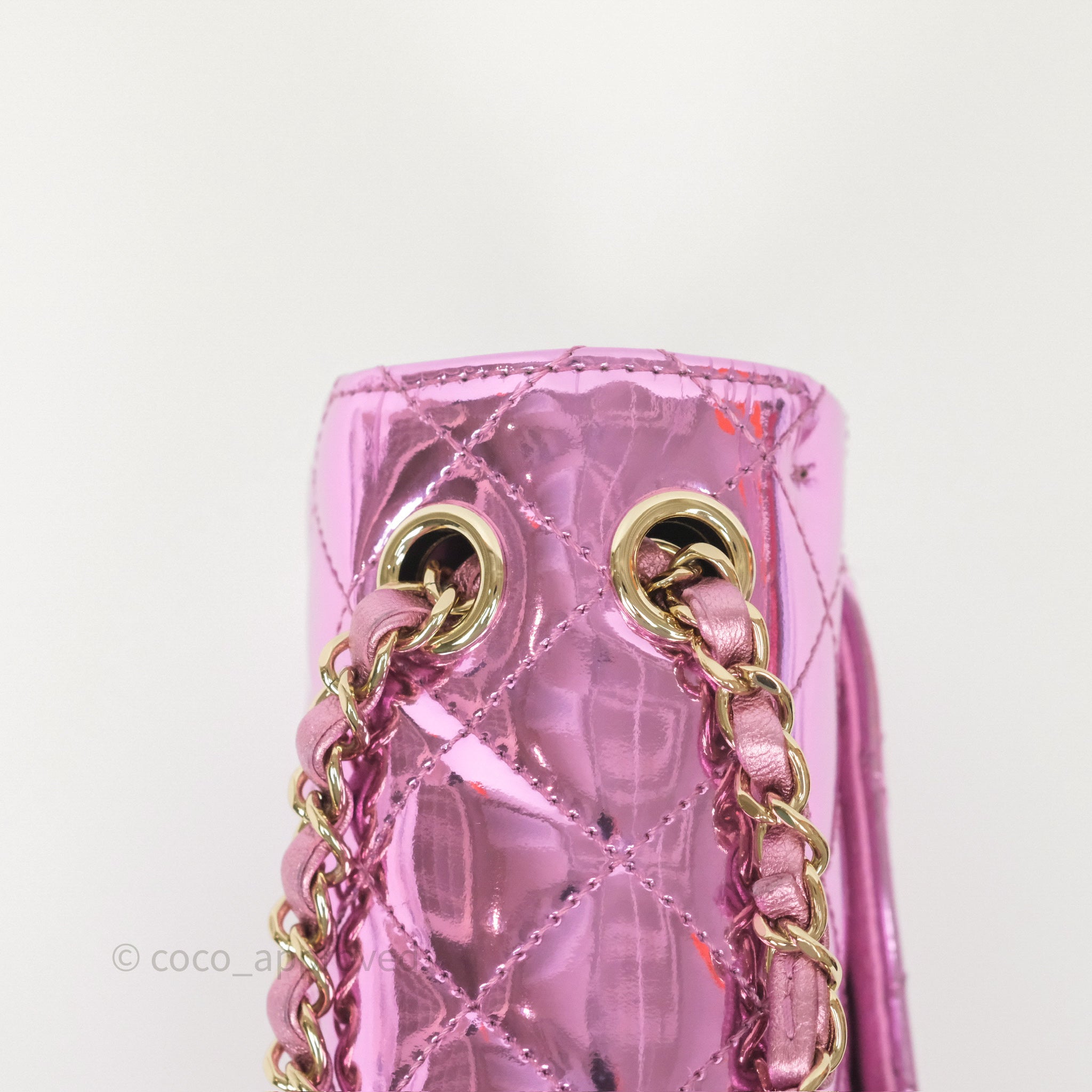 Chanel Hollywood Boulevard Flap with Star Coin Purse Lilac Pink