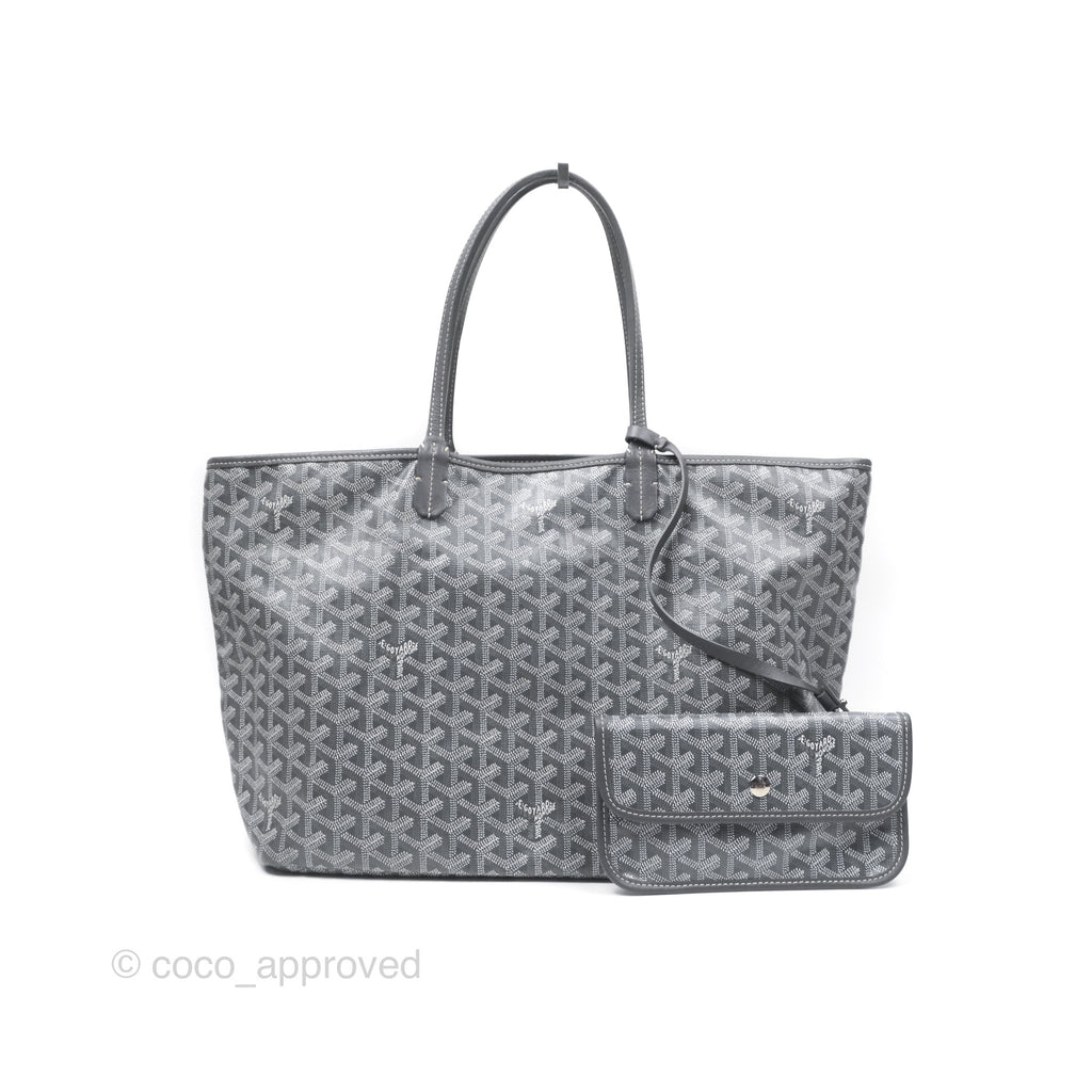 Goyard St Louis Tote PM ⁣⁣⁣⁣⁣⁣⁣⁣⁣⁣⁣⁣⁣⁣⁣⁣⁣⁣⁣⁣Grey Canvas