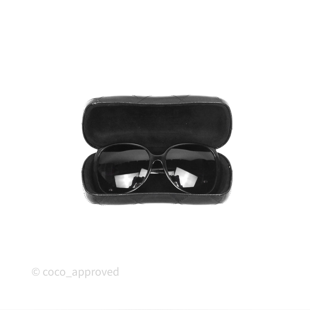 Chanel 5216 Square Oversized Frame CC Sunglasses Brown