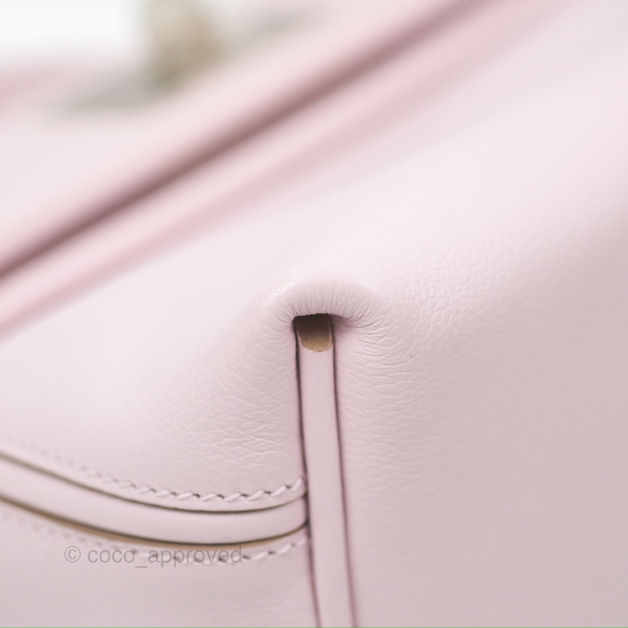 Hermès 24/24 21 Mini Mauve Pale Evercolor/Swift Palladium Hermès 24/24 21 Mini Mauve Pale Evercolor/Swift Palladium