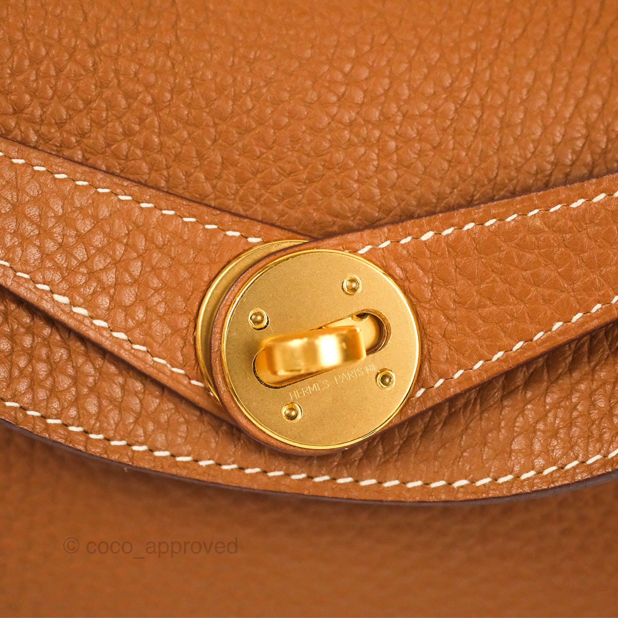 Hermès Lindy 26 Gold Verso Rouge Tomate Clemence Gold Hardware