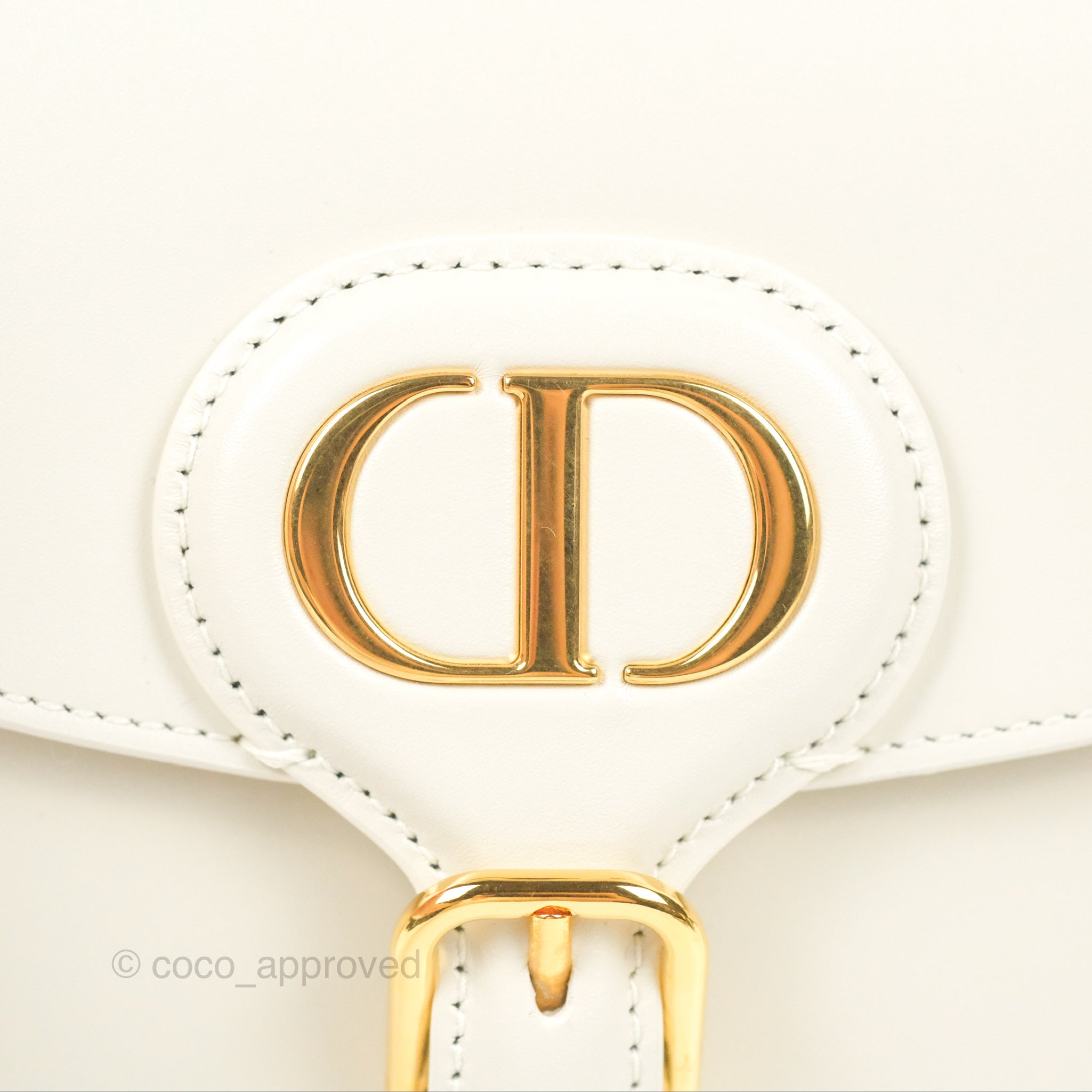Christian Dior Medium Bobby Flap Stone Grey Box Calfskin – Coco Approved  Studio