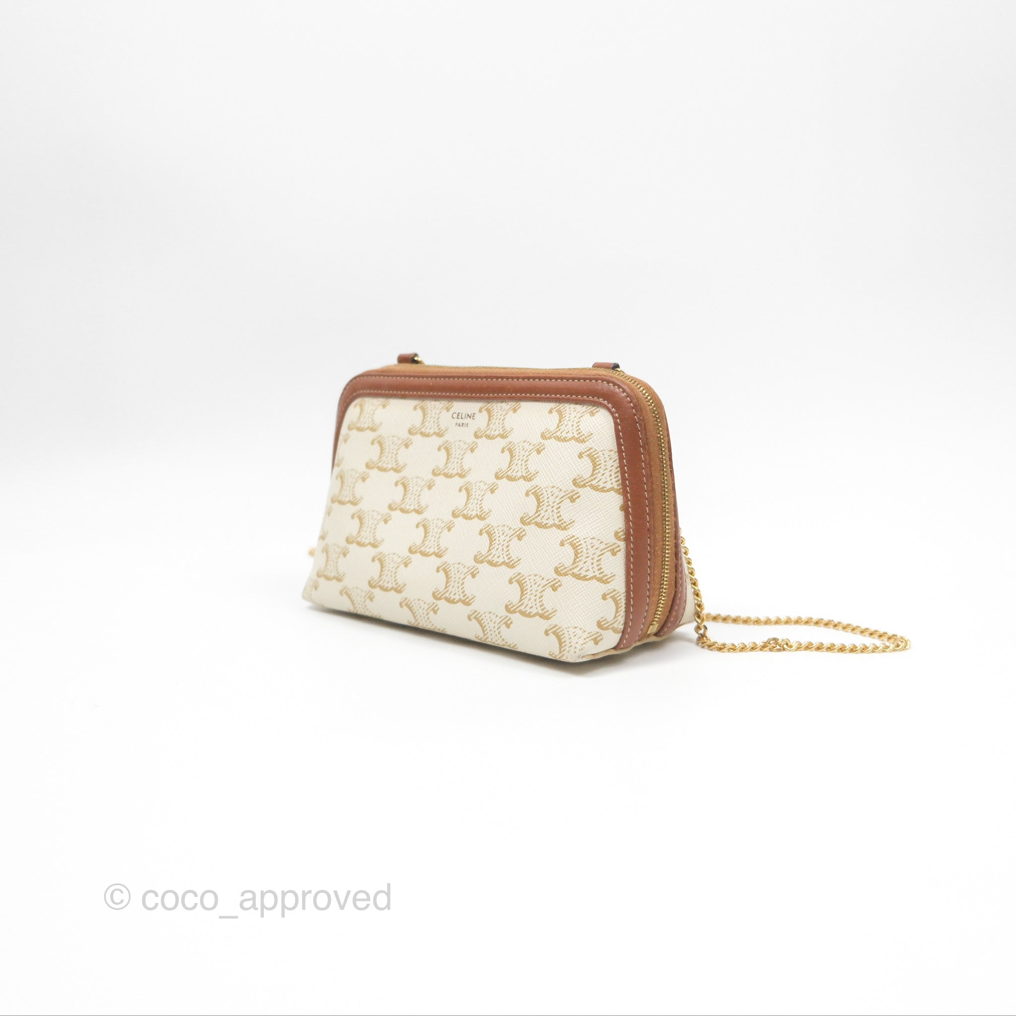 心ときめく◇チェーン Clutch Bag◇CELINE S O L D * C E L I N E Clutch On Chain Code: #CO240513474