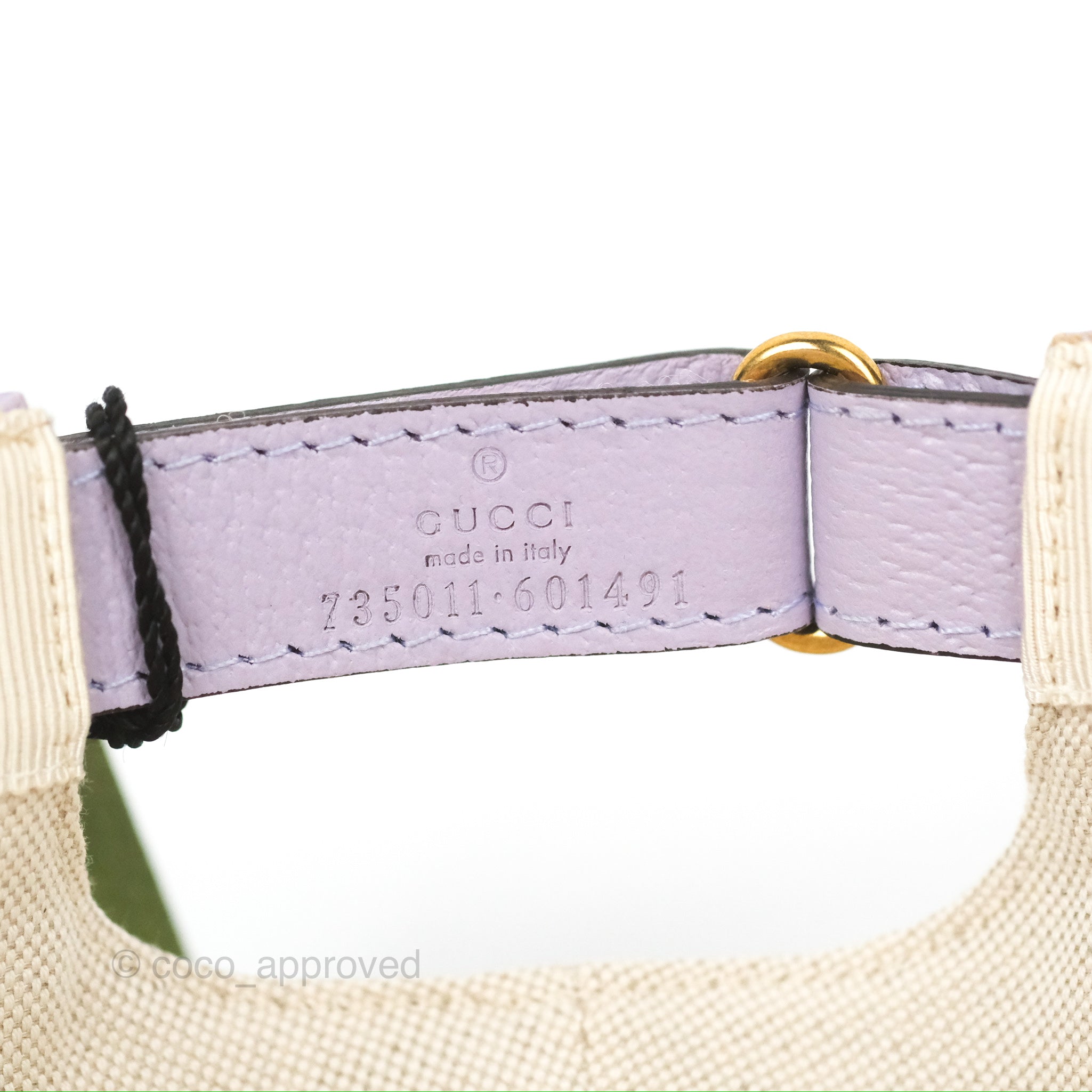 Gucci Jumbo GG Canvas Baseball Hat Lilac – Coco Approved Studio