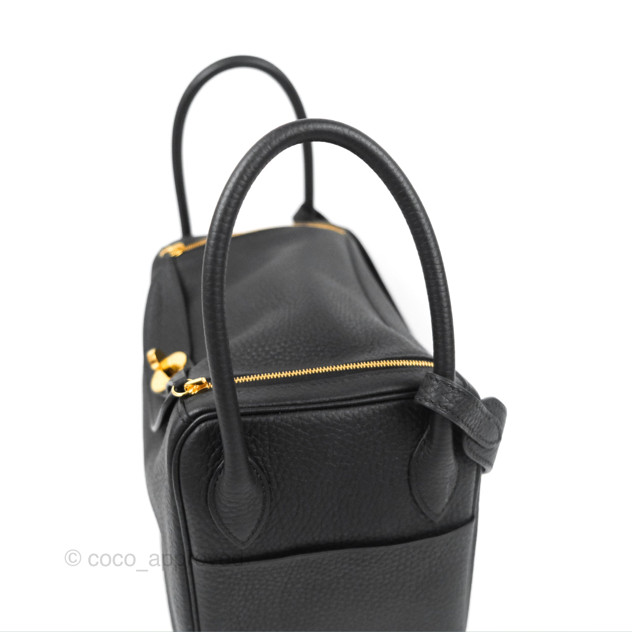 Hermès Black Clémence Lindy 26 Gold Hardware, 2018 Available For Immediate  Sale At Sotheby's