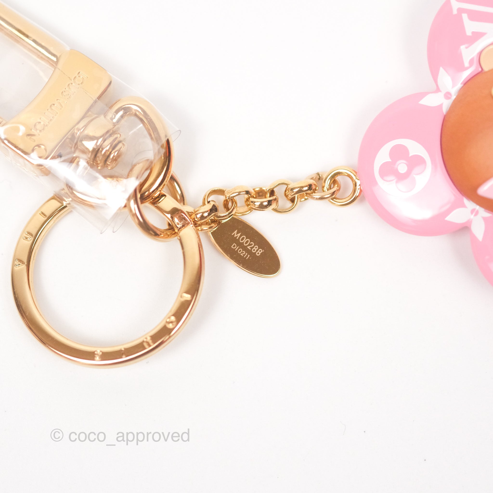 Louis Vuitton Vivienne Bag Charm Pink Monogram – Coco Louis Vuitton Vivienne Bag Charm Pink Monogram – Coco