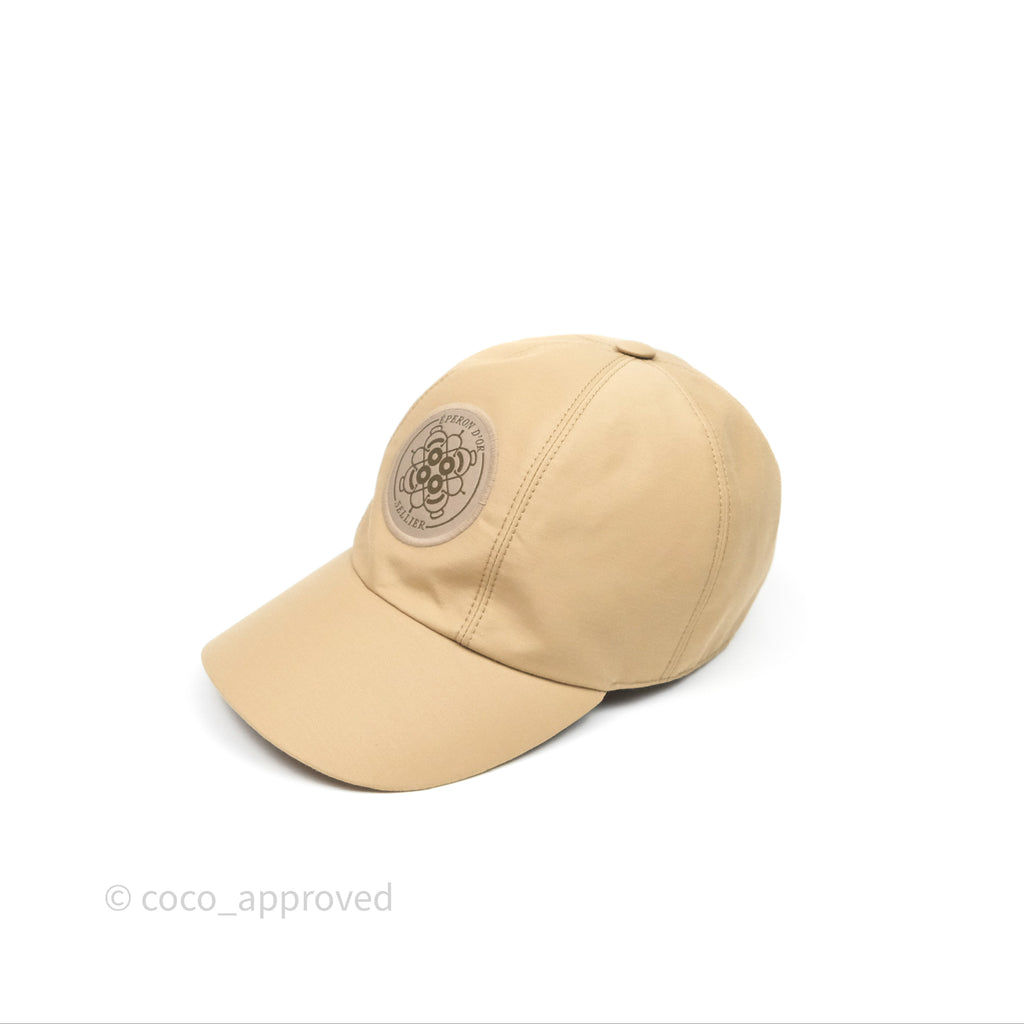Hermès Serena Eperon D'Or Cap Beige Size 57