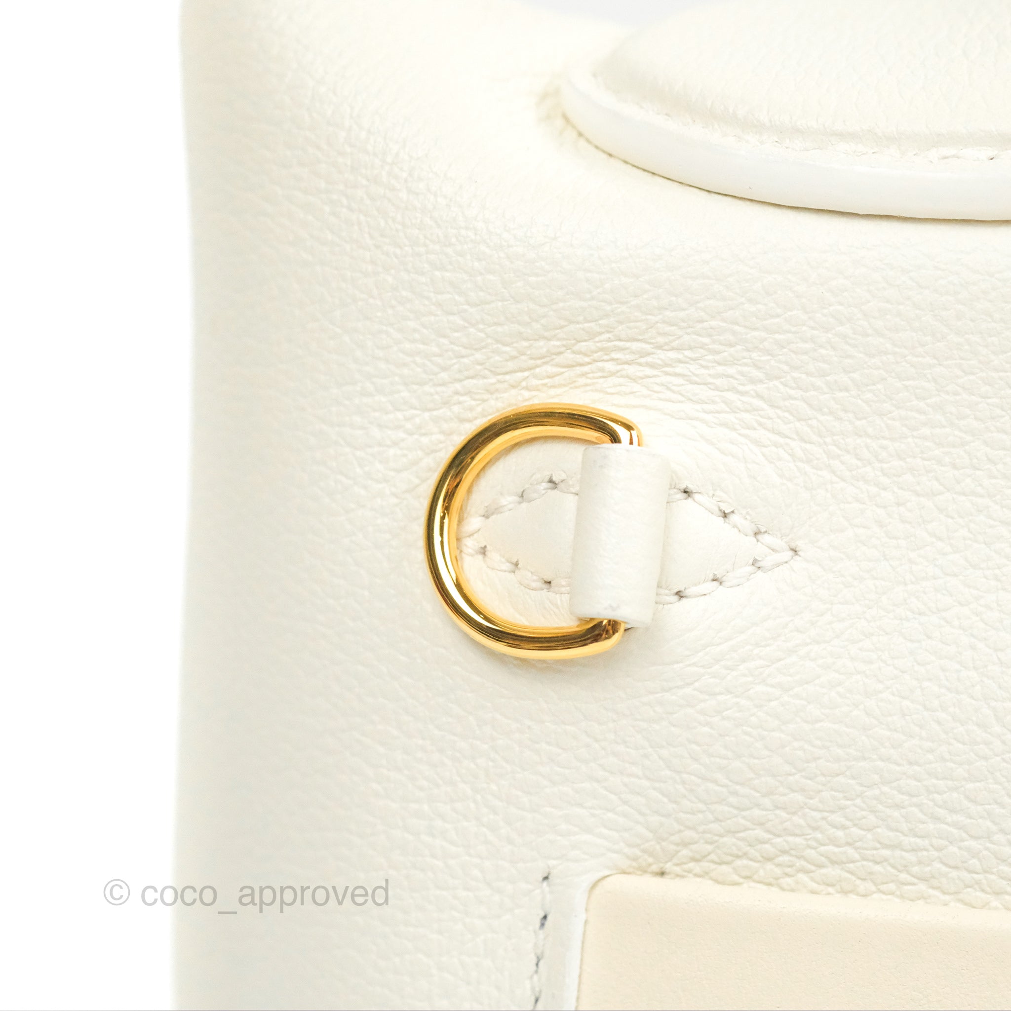 Hermès Hermès Blanc Swift Mini 24/24 Gold Hardware, 2021 Available For  Immediate Sale At Sotheby's