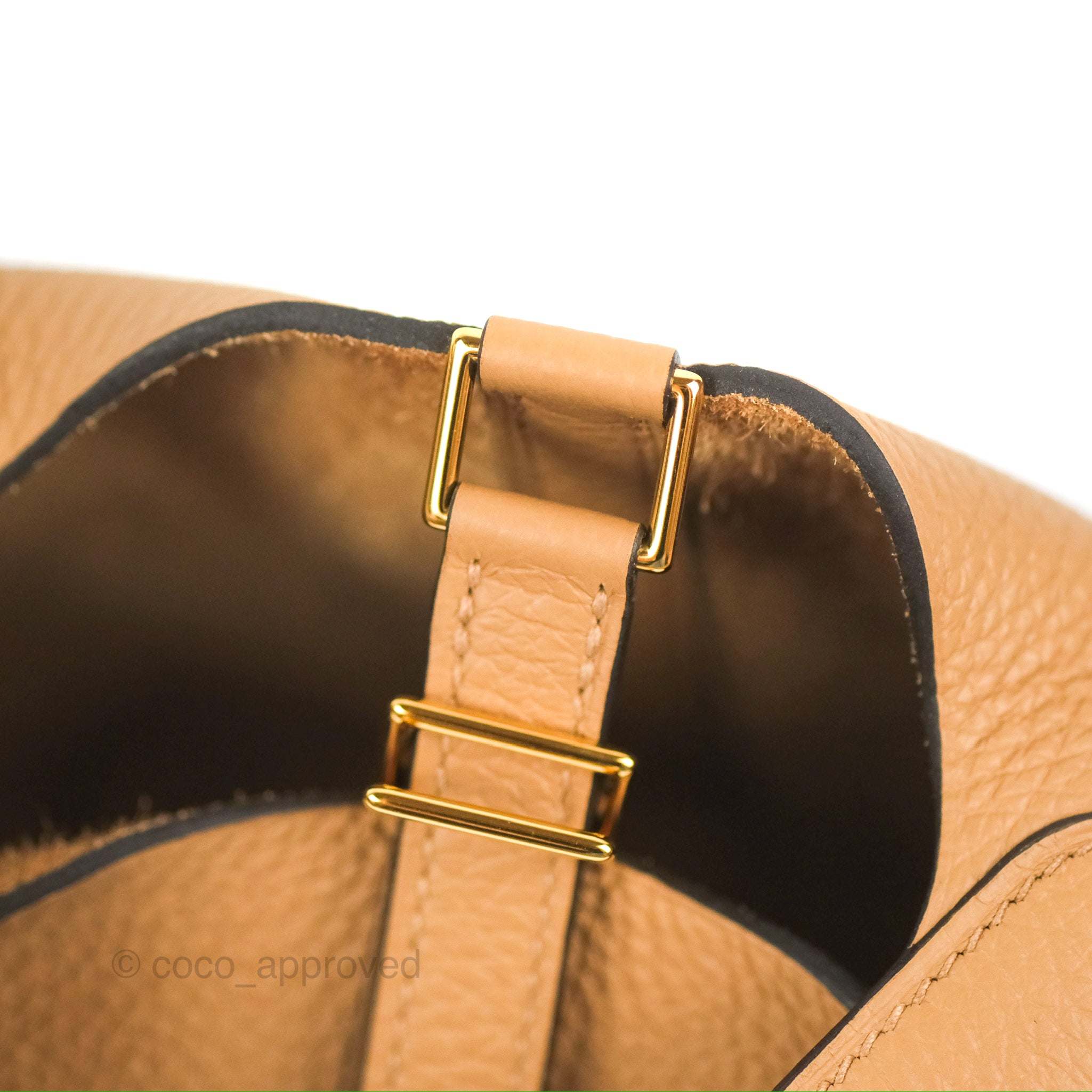 Hermès Picotin Lock 18 Beige De Weimar Taurillon Maurice Gold Hardware –  Coco Approved Studio
