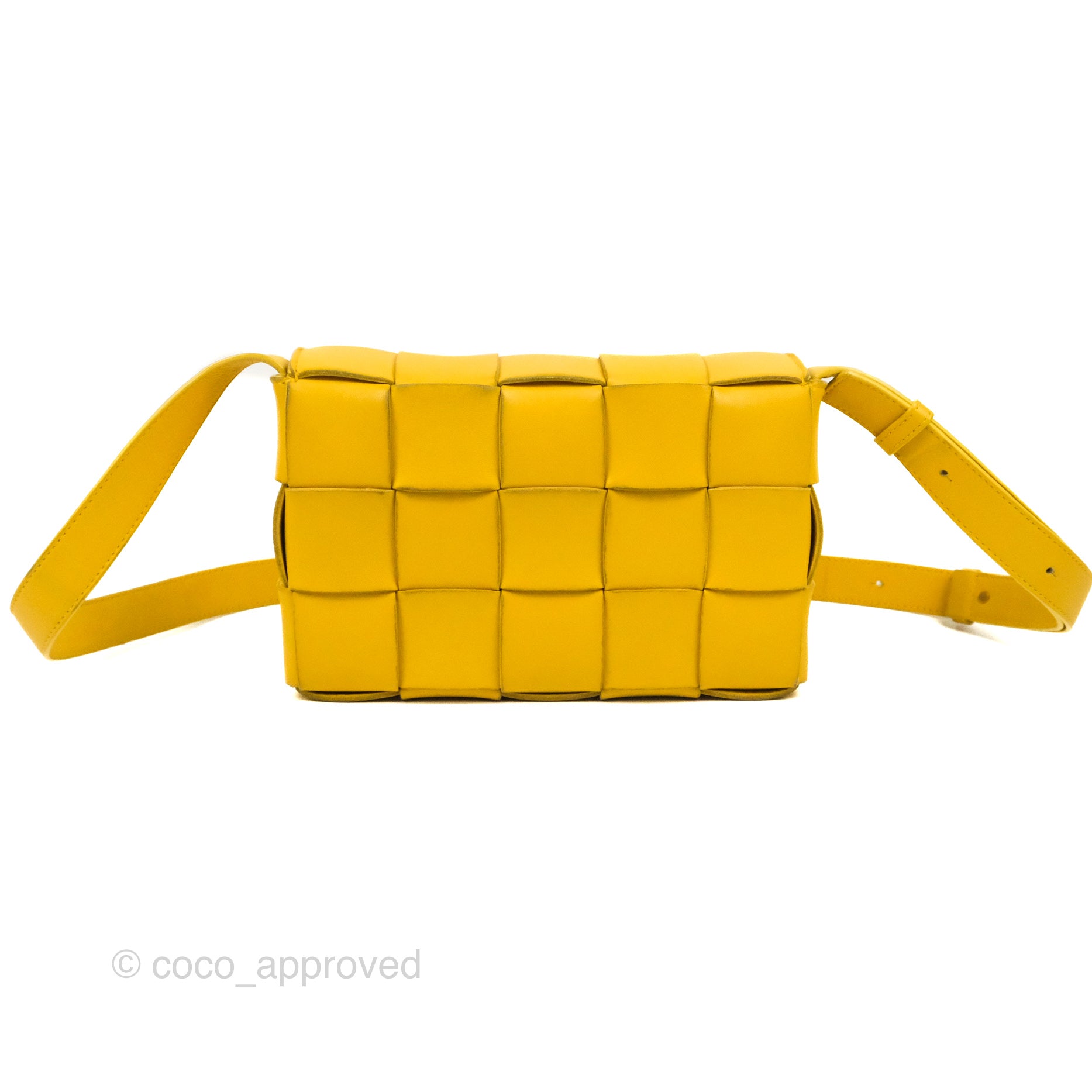 Yellow bottega sales veneta bag