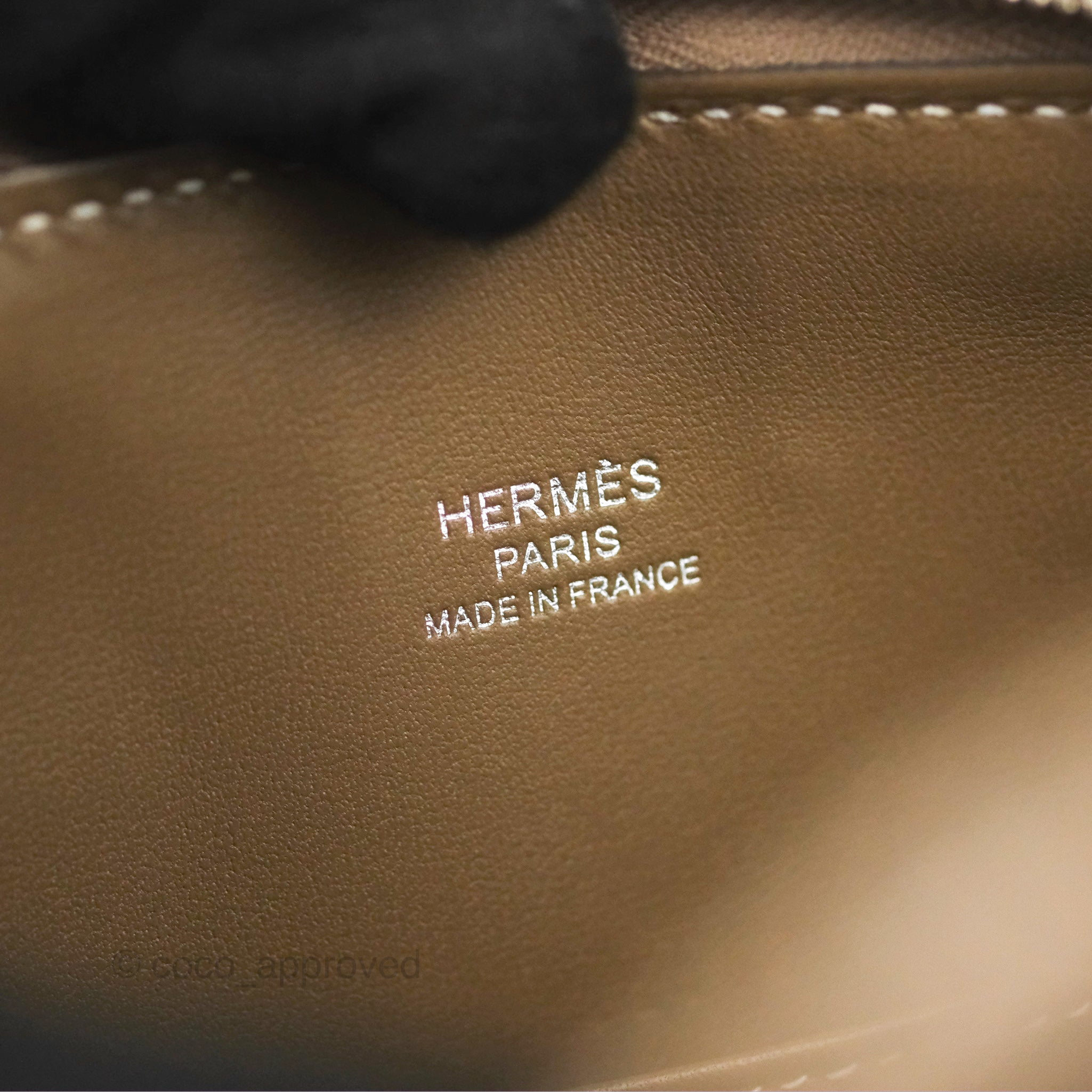 Hermes Mini Bolide 18cm Chèvre Mysore Goatskin Leather Palladium Hardware,  CK18 Etoupe - H Famous