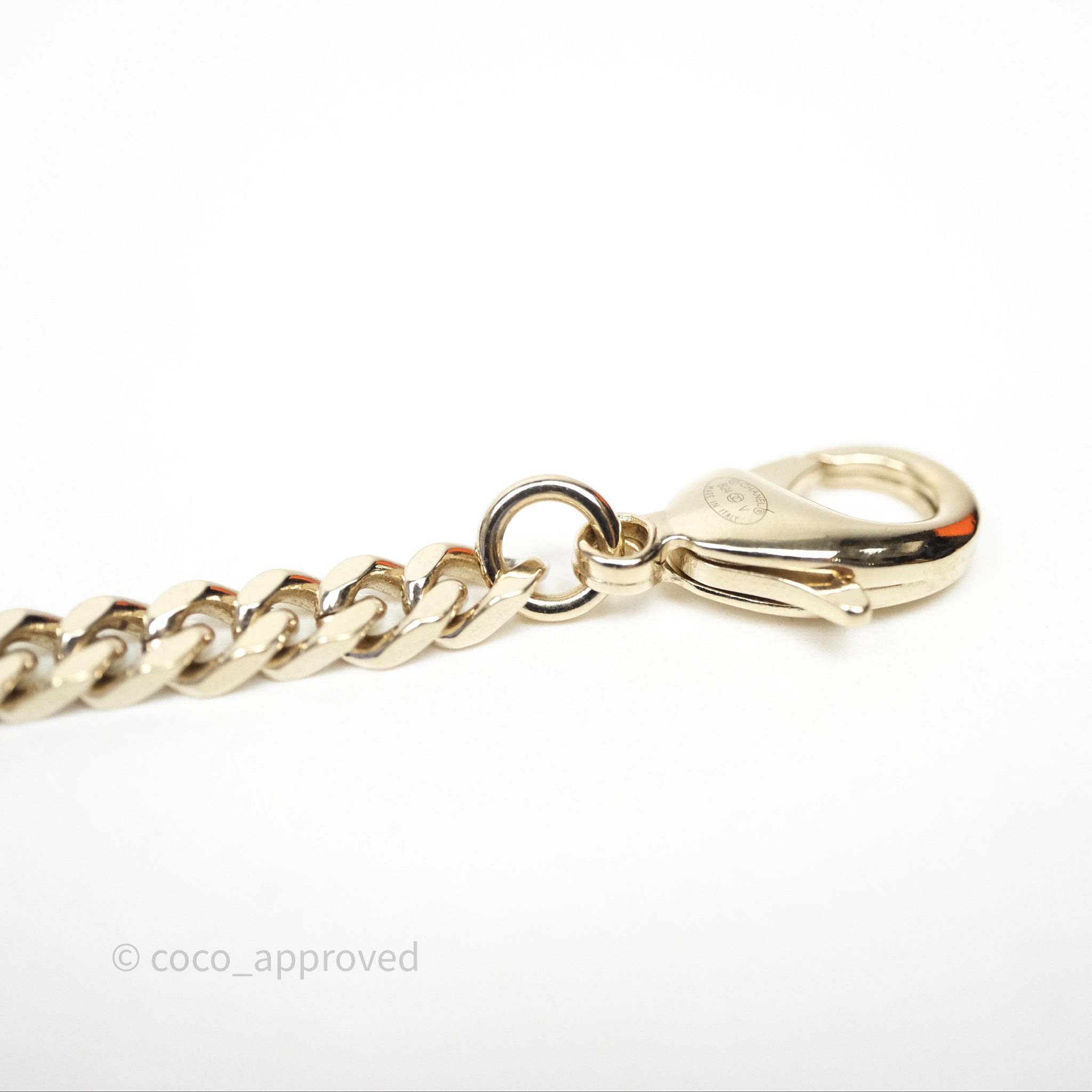 CHANEL ゴールドトーン チャーム CHANEL CH 5435 Golden Replacement Temple Side Icon Logo