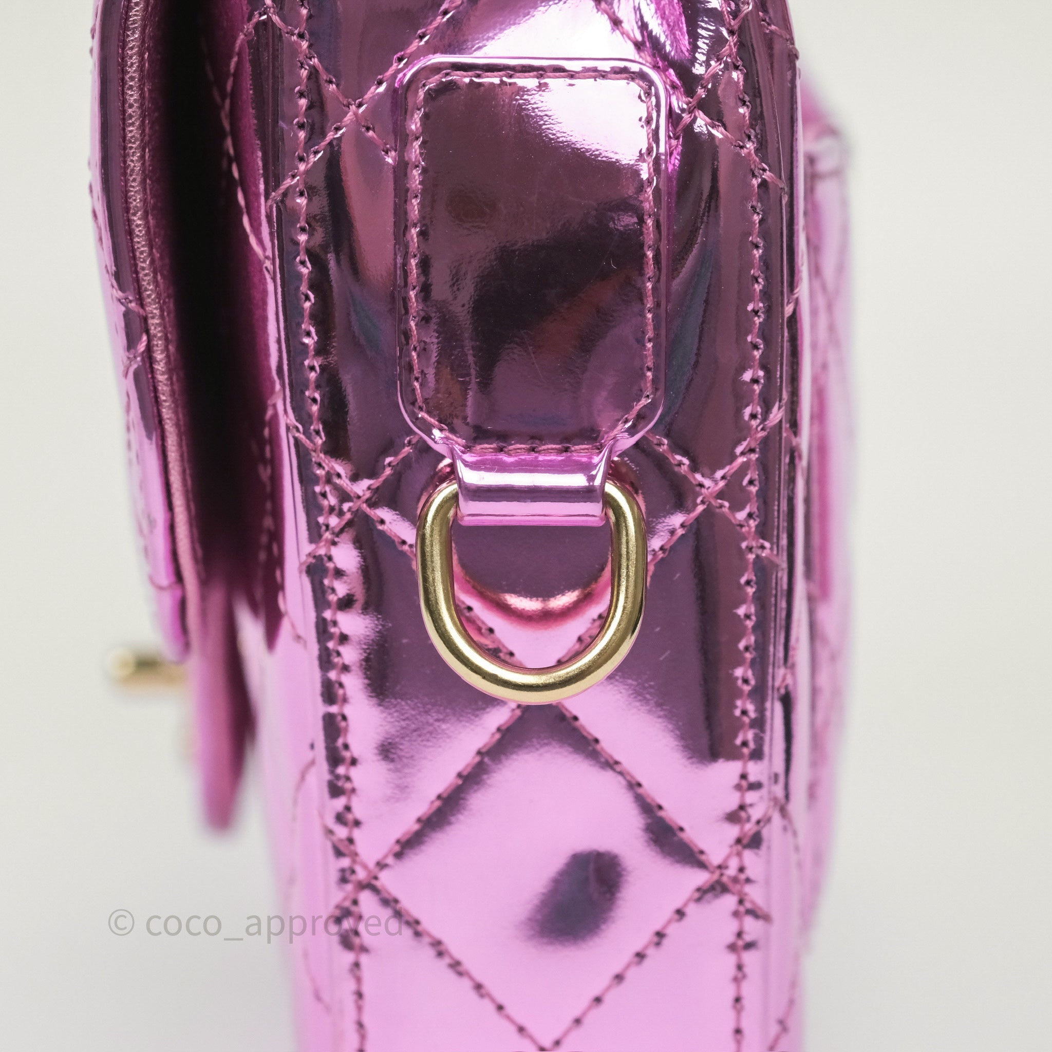 Chanel Hollywood Boulevard Flap with Star Coin Purse Lilac Pink