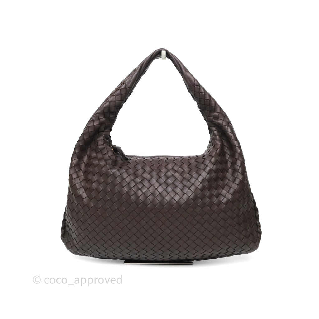 Bottega Veneta Veneta Hobo Ebano Nappa Intrecciato