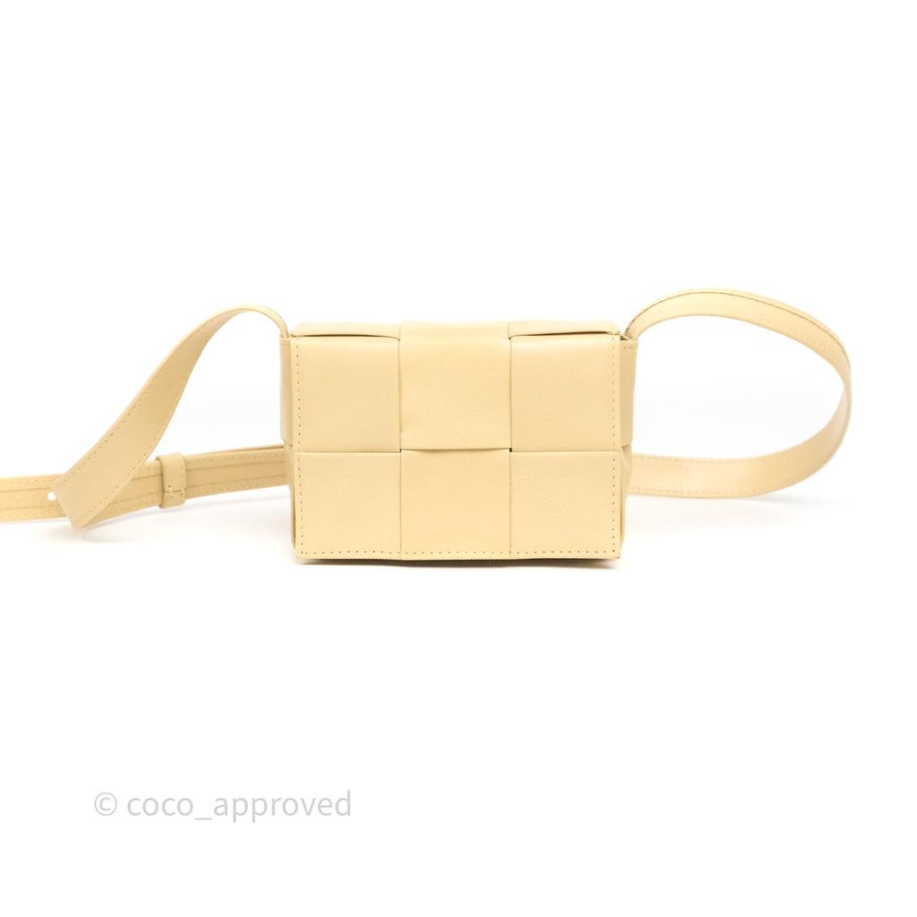 Bottega Veneta Cassette Mini Bag Porridge Calfskin