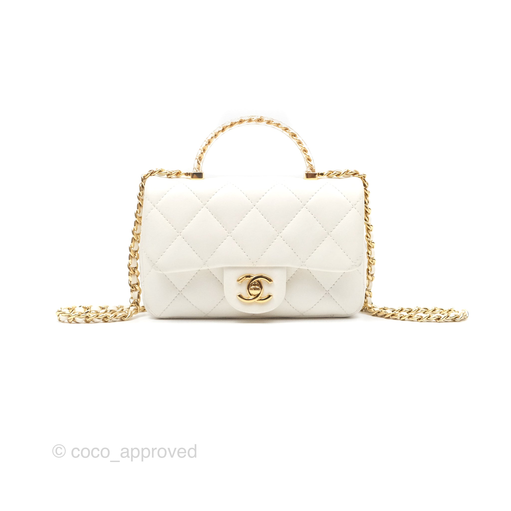Chanel Quilted Coco Special Order Mini Black/Multicolour