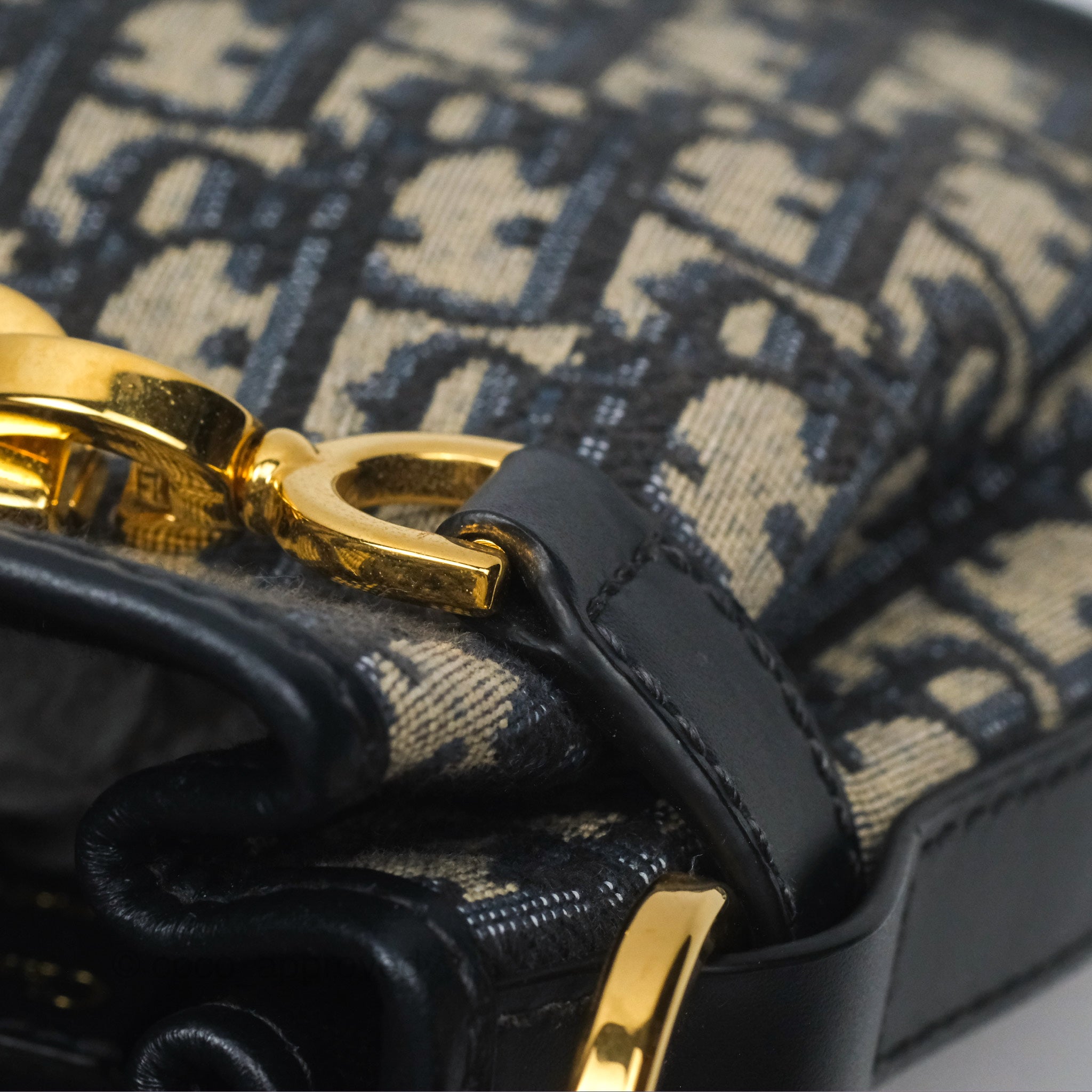 Christian Dior Small O C'est Dior Bucket Bag Blue Dior