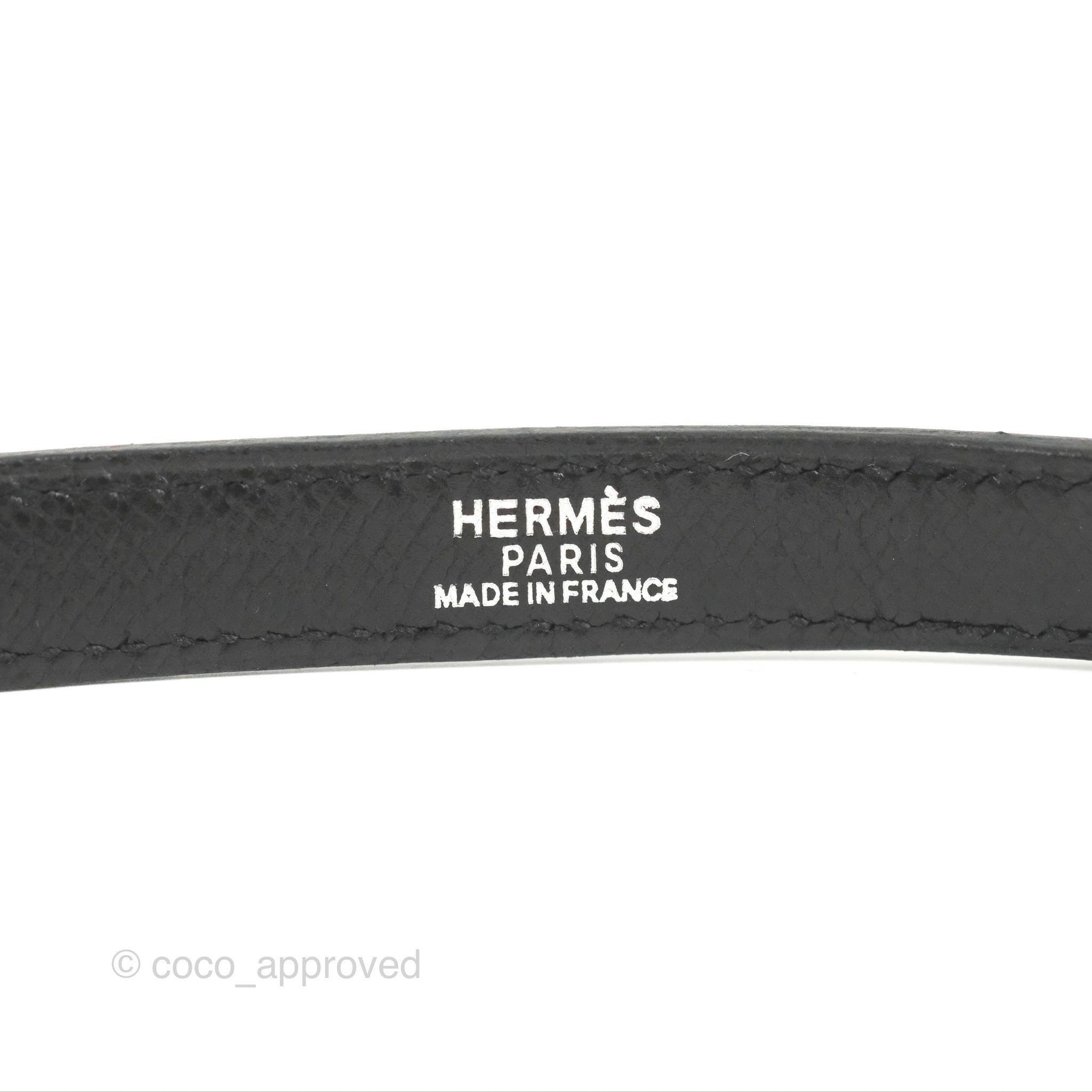 Hermes Kelly Sellier 32 Black Epsom Palladium Hardware – Madison