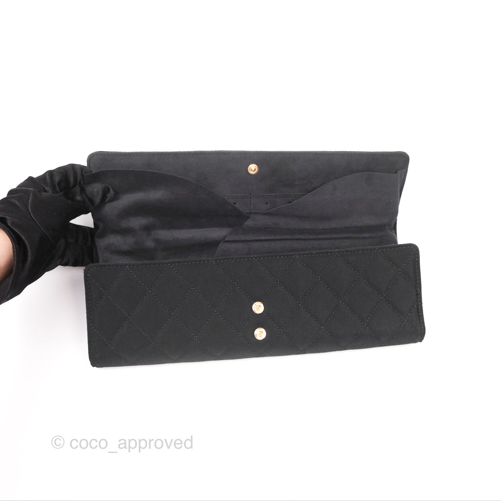 Chanel 2.55 Reissue Jewelry Clutch Black Aged Gold Hardware