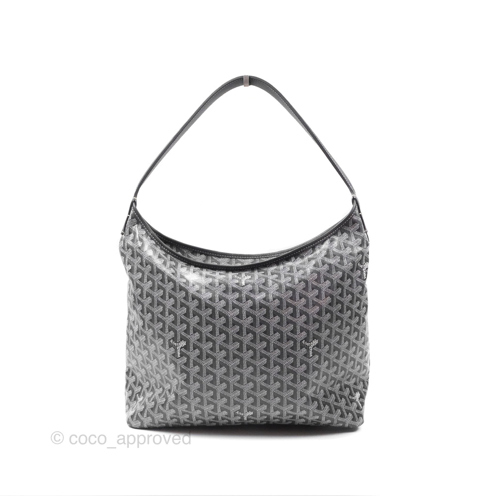 Goyard Bohème Hobo Bag Grey Goyardine Canvas