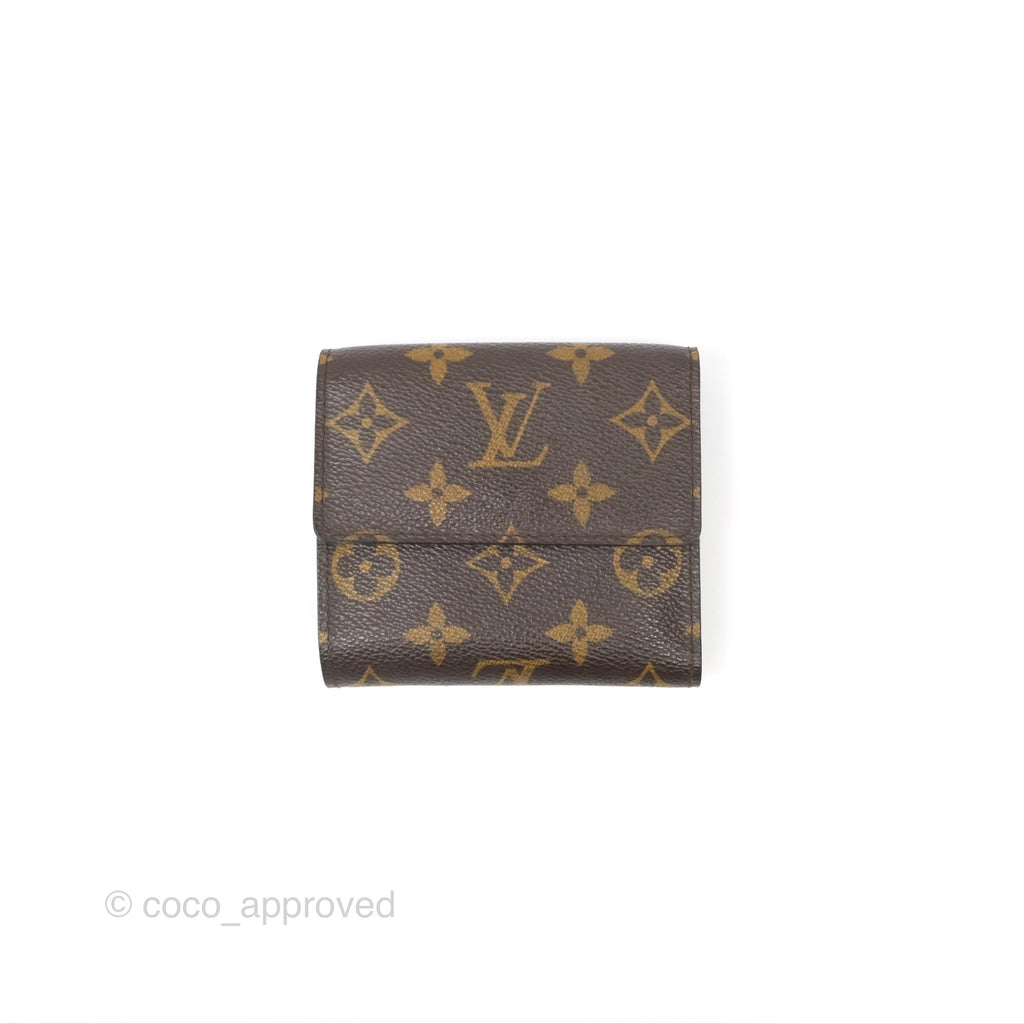 Louis Vuitton Short Wallet Monogram Canvas 