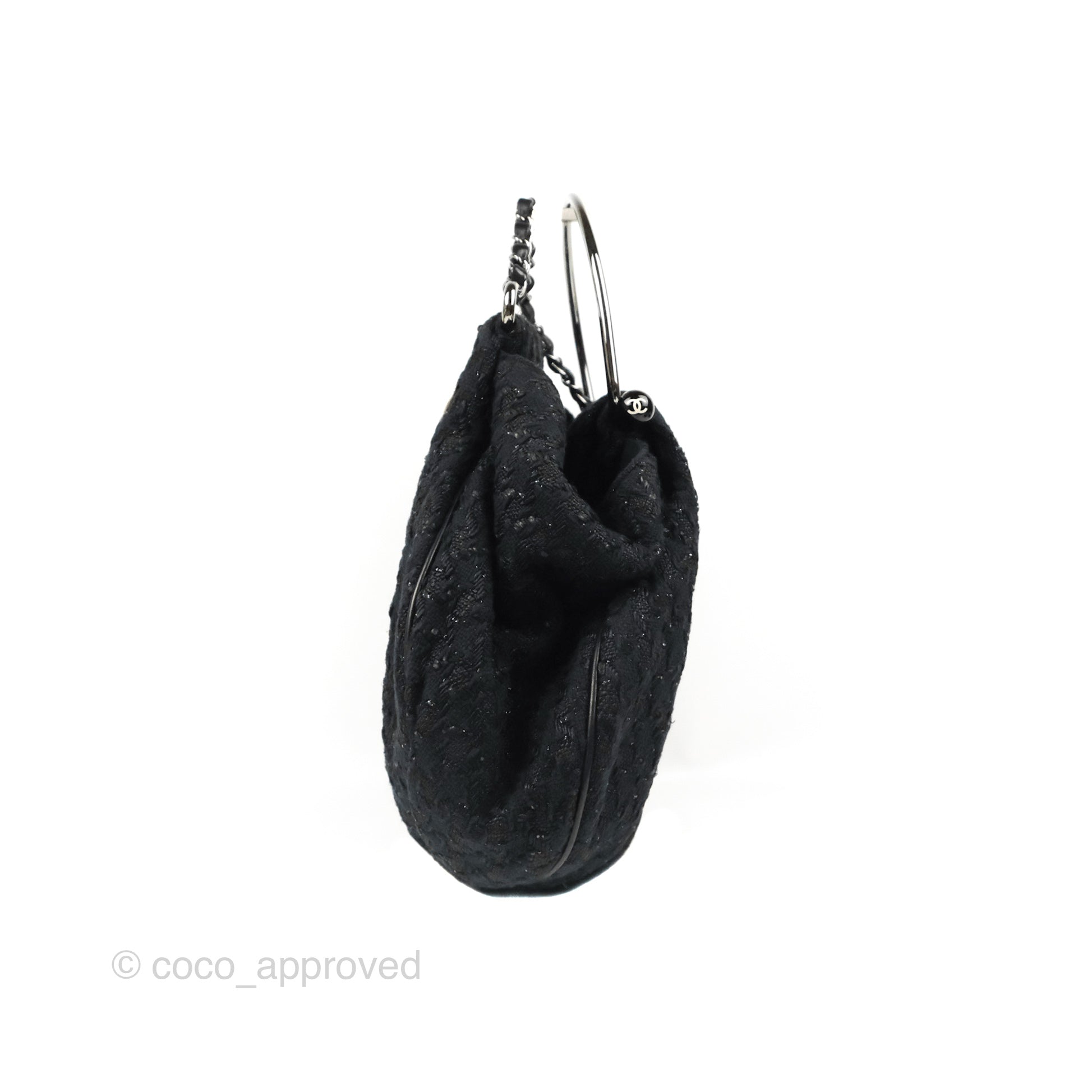 Sold at Auction: Chanel Denim XL Coco Cabas Tote Shoulder Bag Purse
