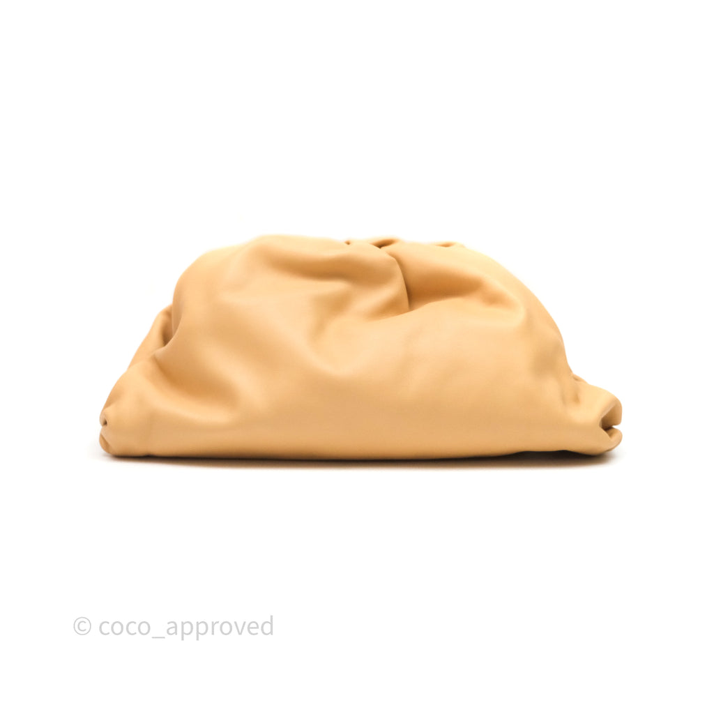 Bottega Veneta The Pouch Beige Calfskin