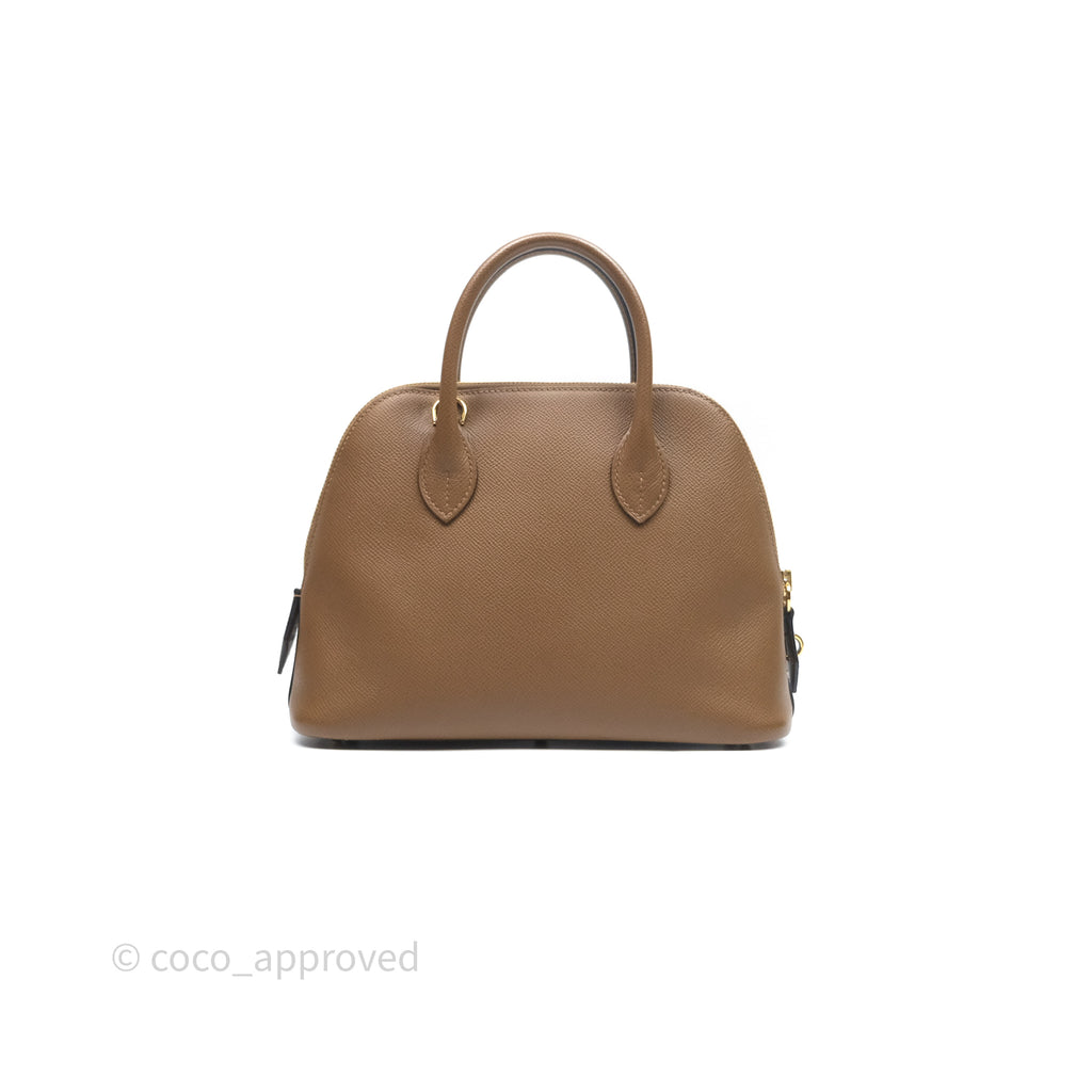 Hermès Bolide 25 Alezan 3G Epsom Gold Hardware