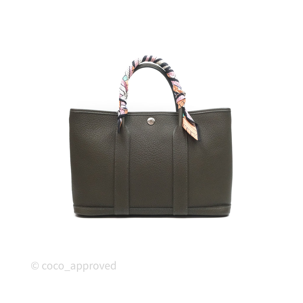 Hermès Garden Party 30 Vert Bronze 60 Negonda