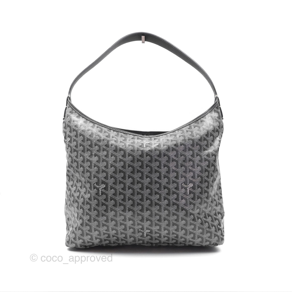 Goyard Bohème Hobo Bag Grey Goyardine Canvas