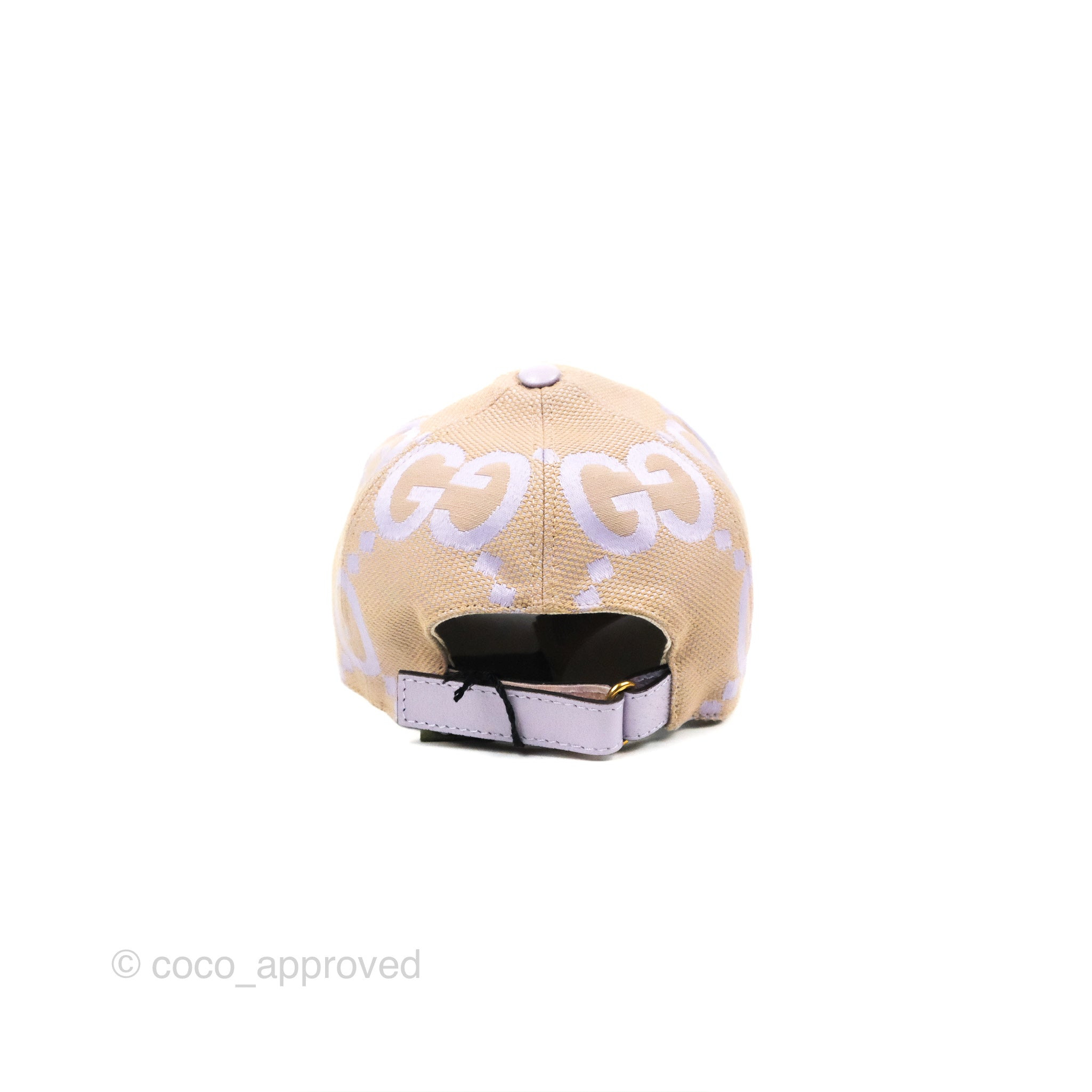 Gucci Jumbo GG Canvas Baseball Hat Lilac – Coco Approved Studio