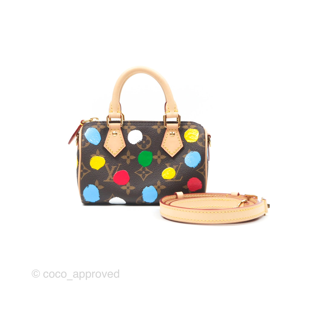 Louis Vuitton x Yayoi Kusama Nano Speedy Infinity Dots Monogram