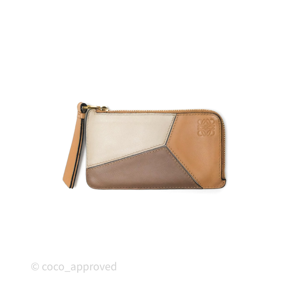 Loewe Puzzle Coin Card Holder Calfskin