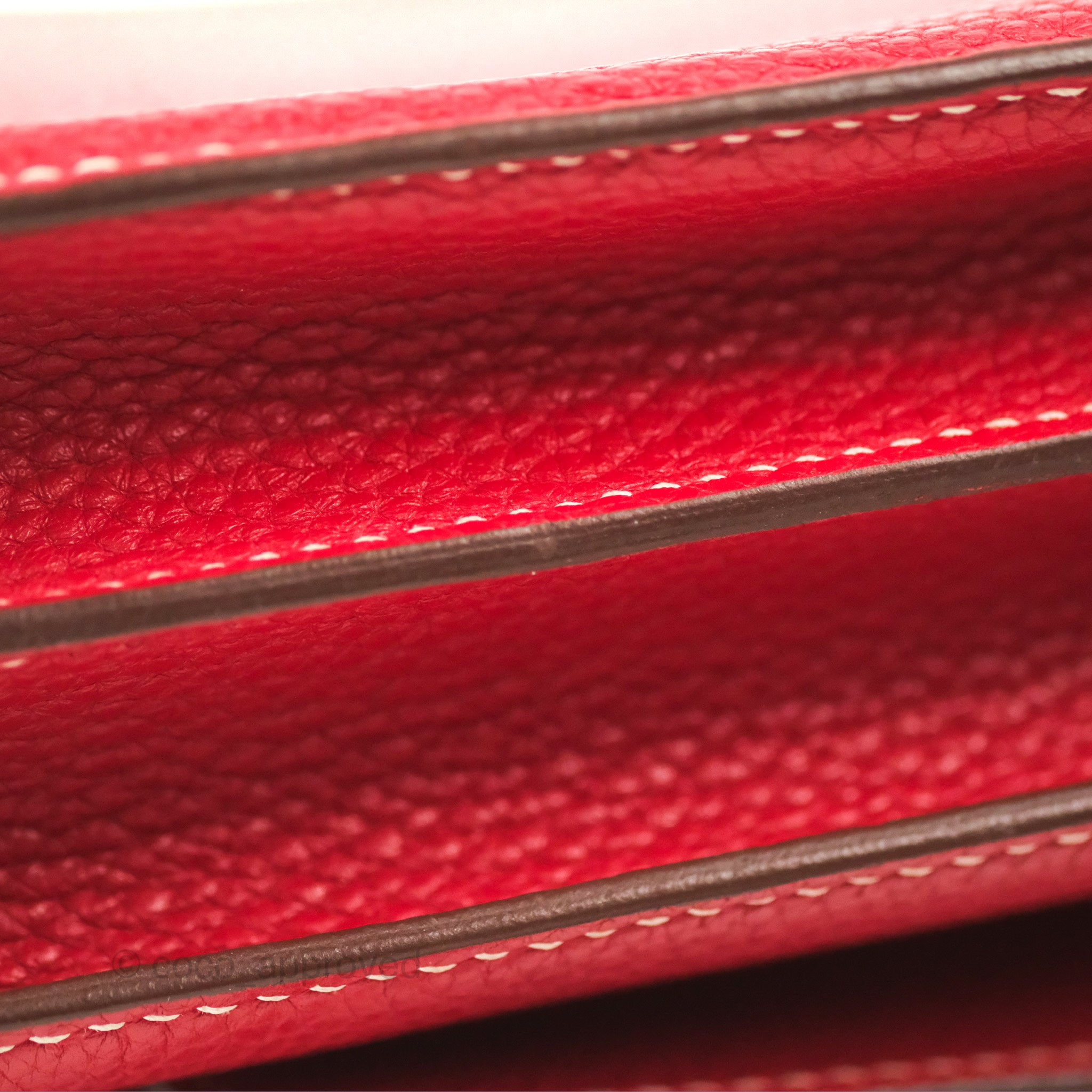 Red Roulis Hermès Roulis 23 Red Clemence Gold Hardware – Coco Approved Studio