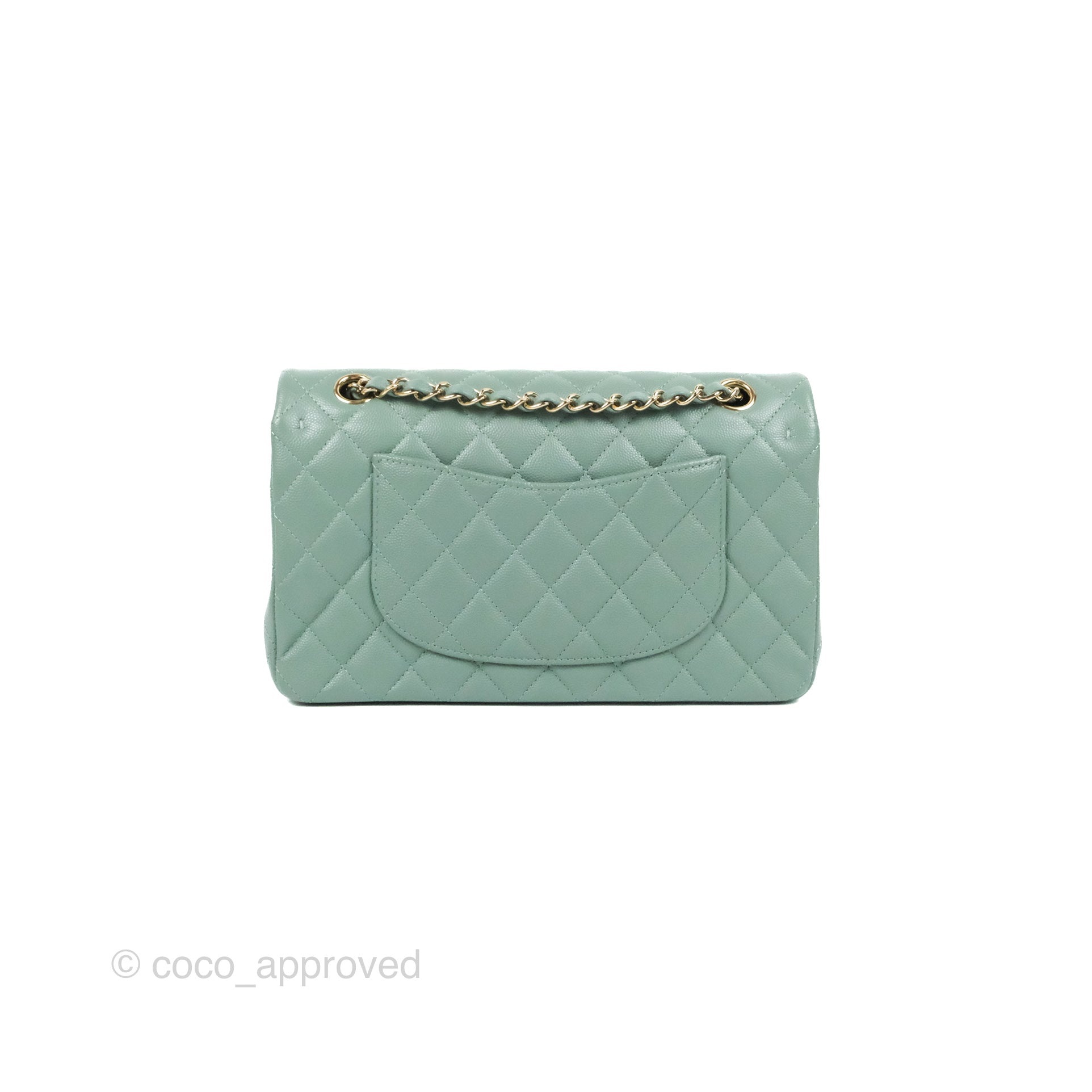 Chanel Quilted Caviar Small Double Flap
