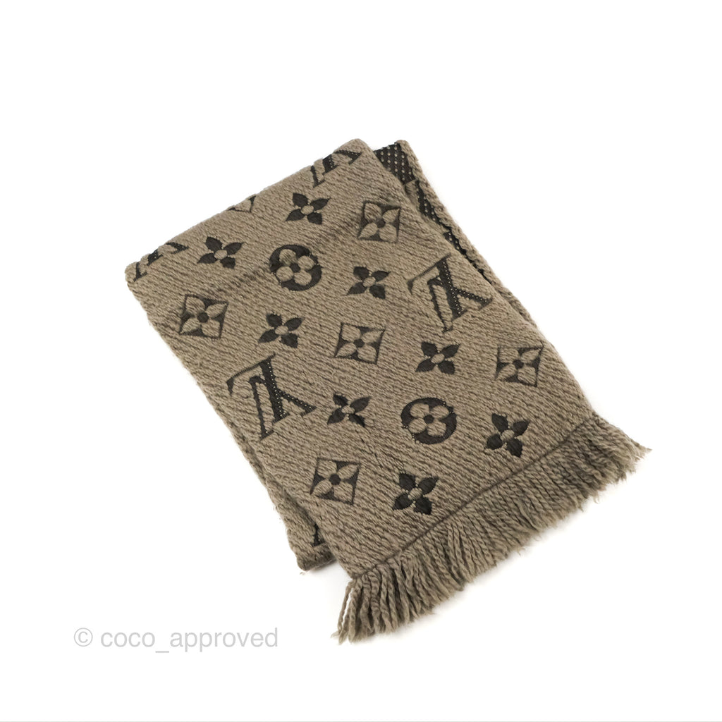 Louis Vuitton Logomania Scarf Verone Wool Silk